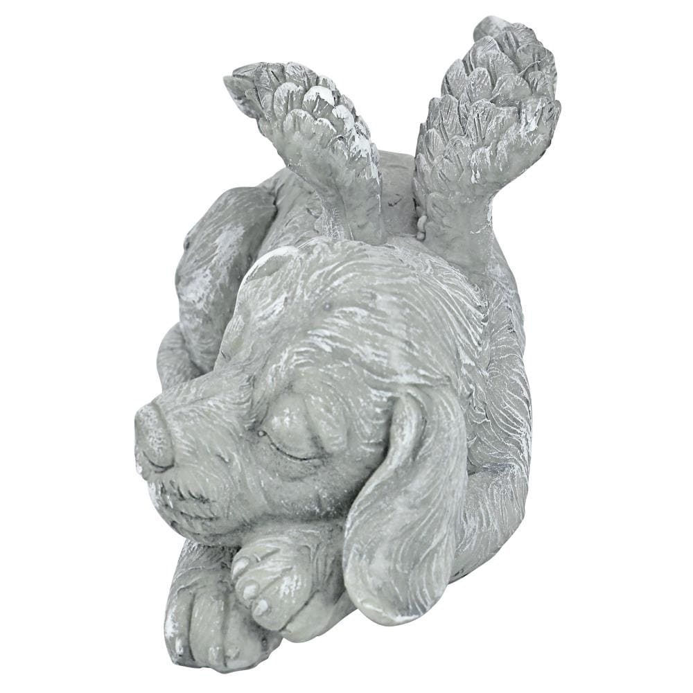Design Toscano QL6079 5-Inches H x 10-Inches W Multiple colors/finishes Dog Garden Statue