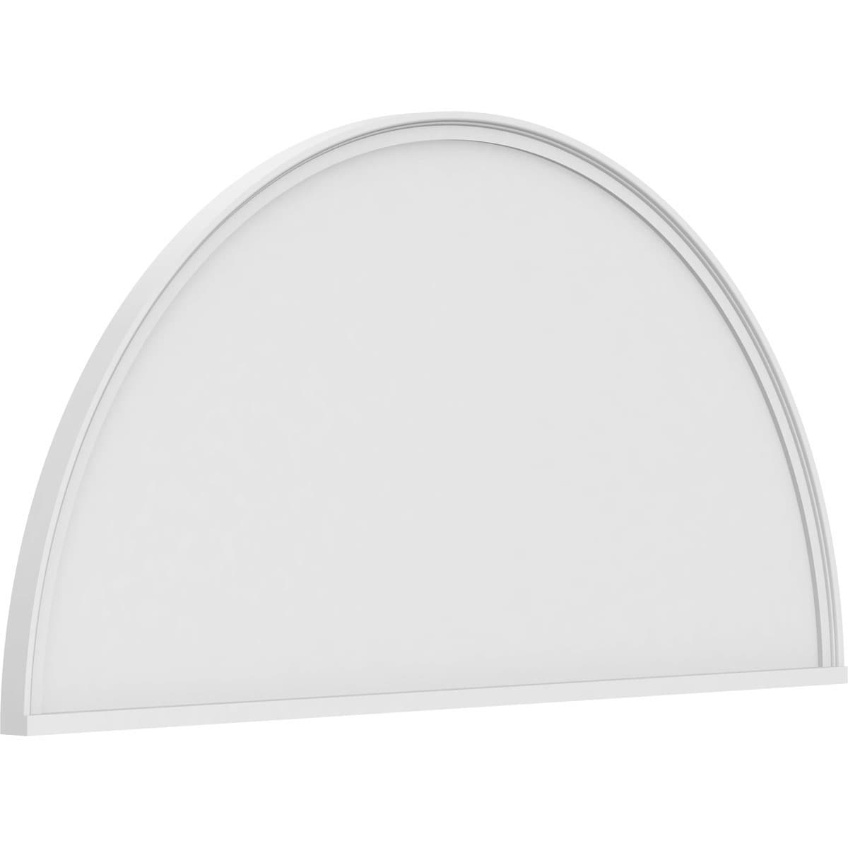 Ekena Millwork PEDPS064X320HRO00 64-in W x 32-in L PVC Pediment