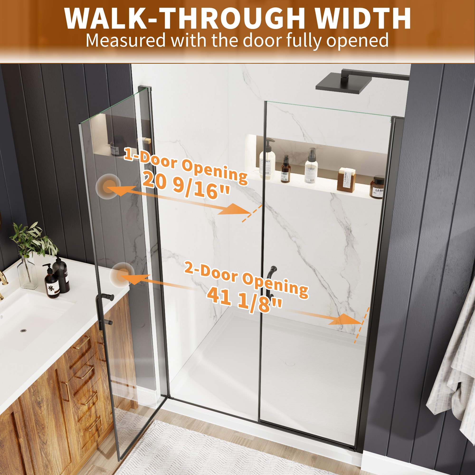 AAZJ JBH-W2269P368662 Shower-Doors - View #4