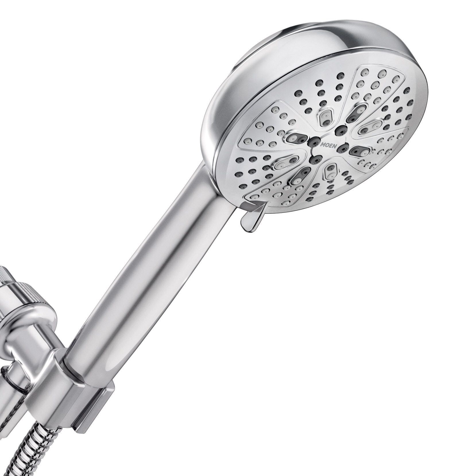 Moen HydroEnergetix Chrome Handheld Shower Head 1.75-GPM (6.6-LPM) in ...