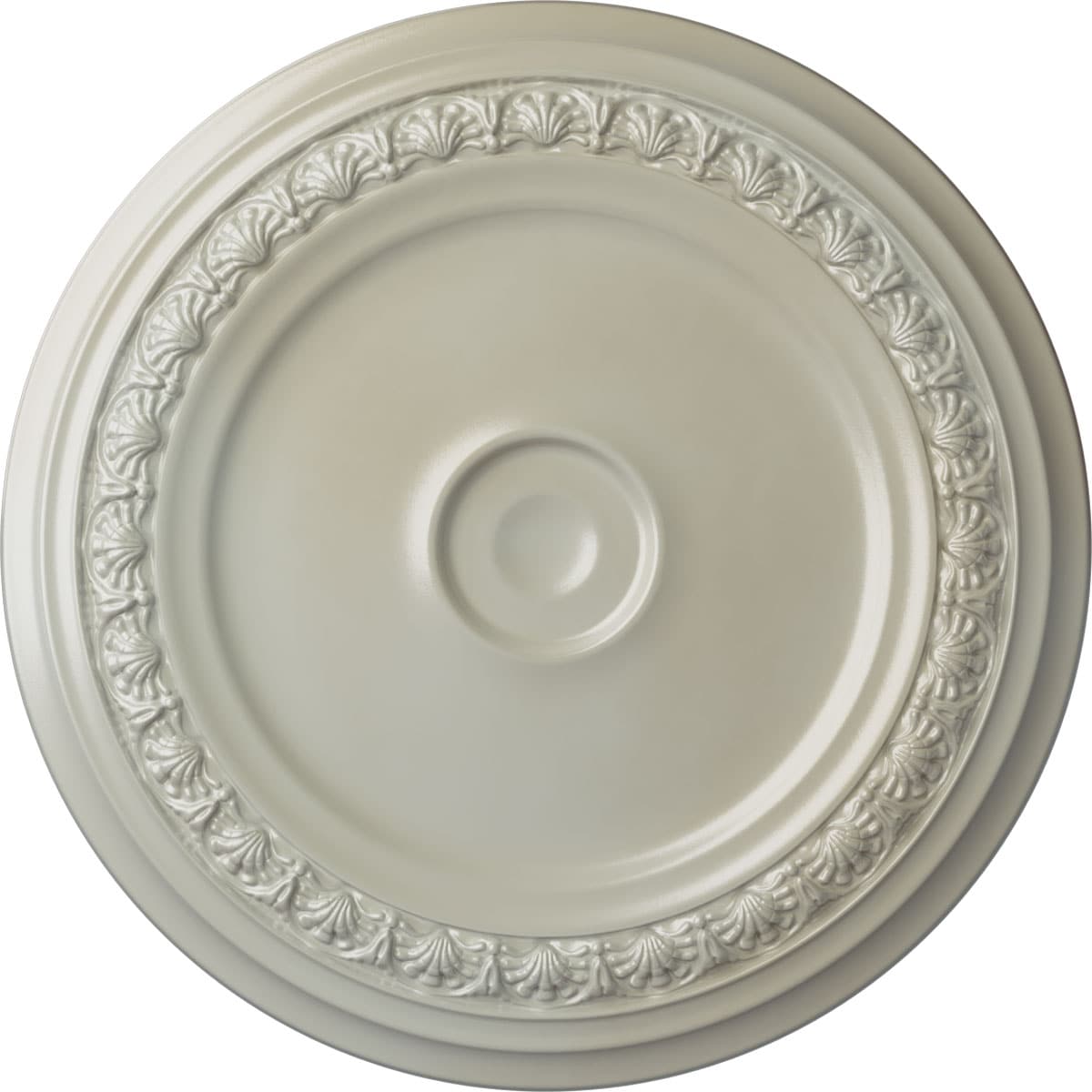 Ekena Millwork CM31CAFBS Carlsbad 31.125-in W x 31.125-in L Painted Flash Blue Polyurethane Whole Ceiling Medallion