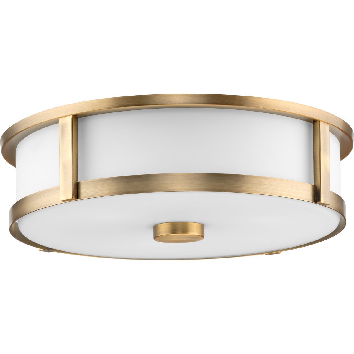 Progress Lighting P350281-163 Gilliam 3 -Light 16.12-in Brass Flush Mount Light