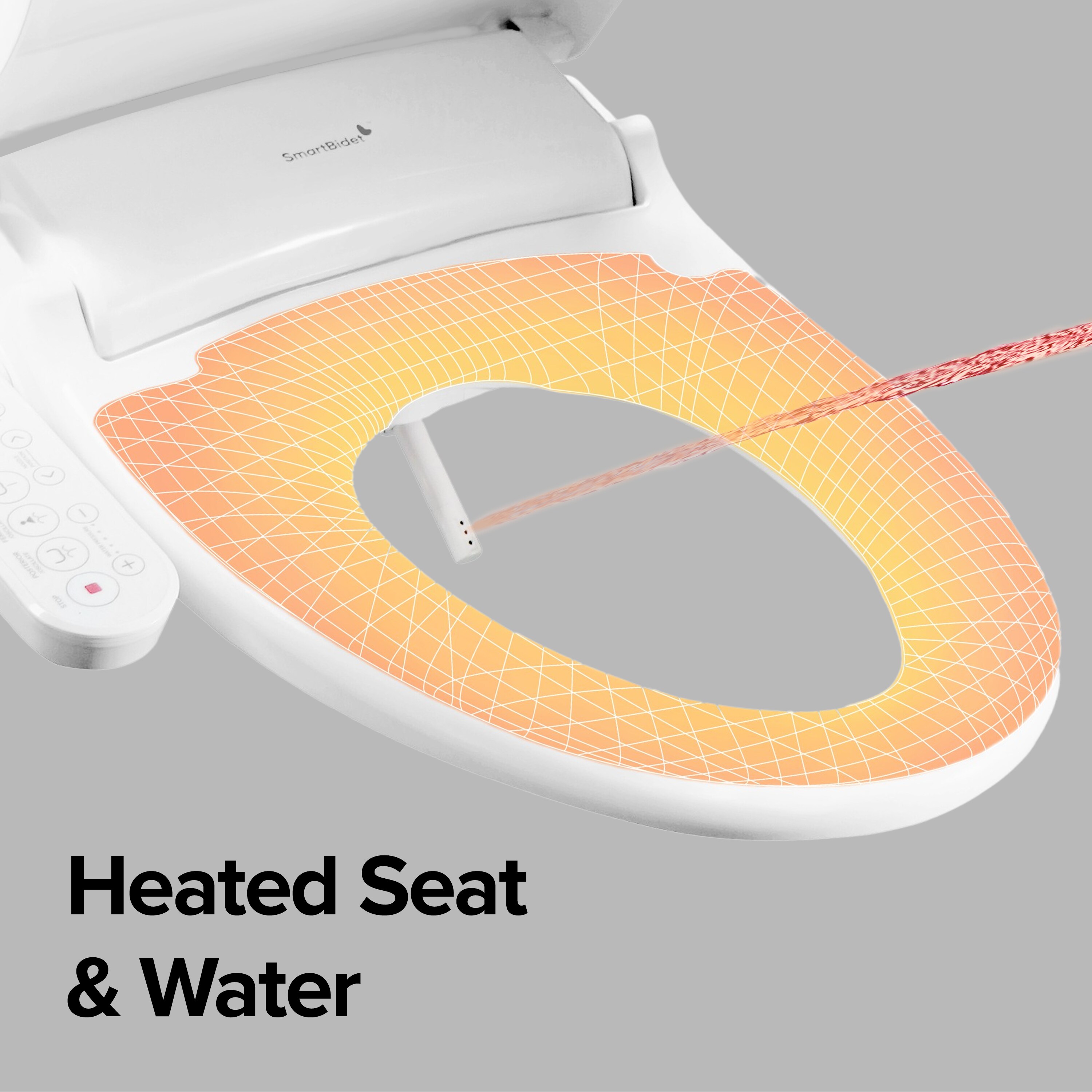 SmartBidet SB-100C Bidet-Toilet-Seats - View #3