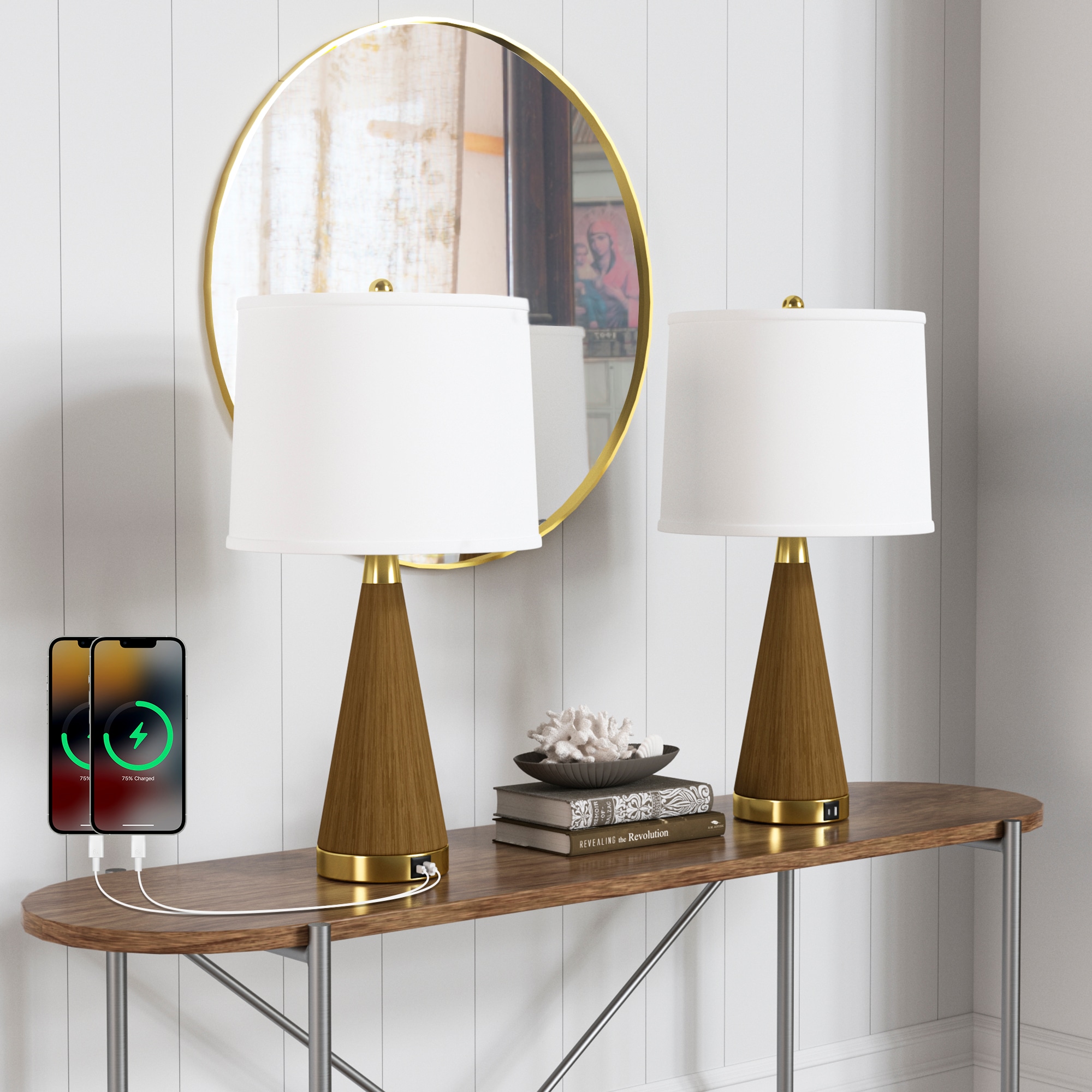 Maxax T244-WG Table-Lamps - View #2