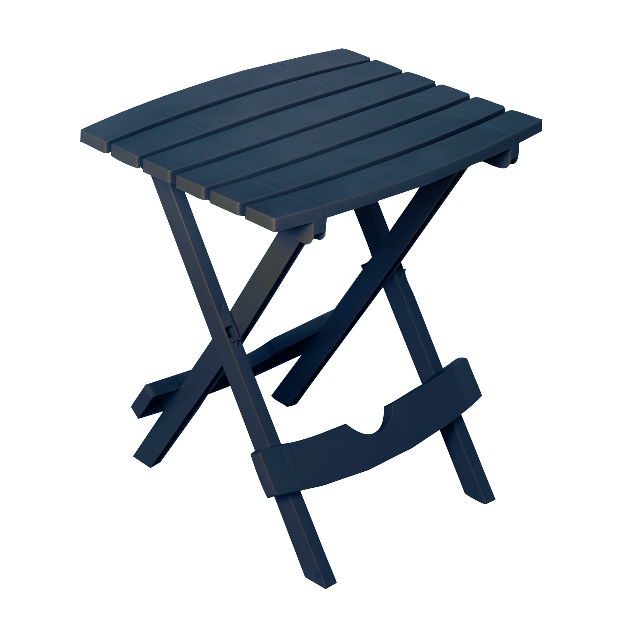 Adams 259618 Quik-Fold Square Outdoor End Table 15.2-in W x 17.4-in L