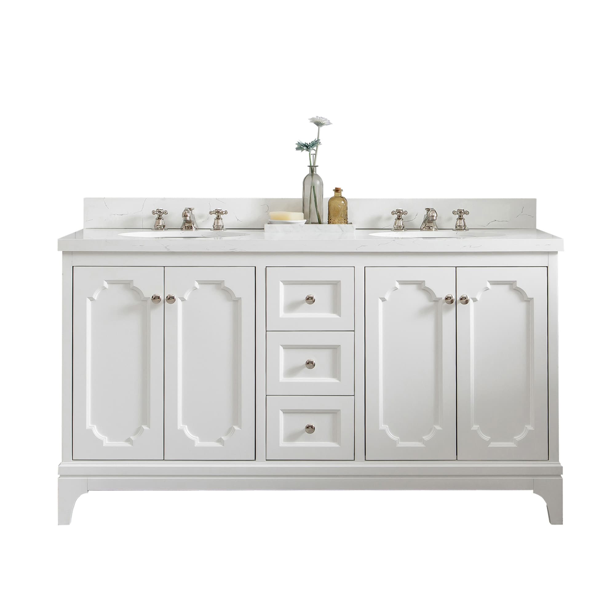 Water Creation VQU060QCPW00 Bath-Vanity-Combo - View #2