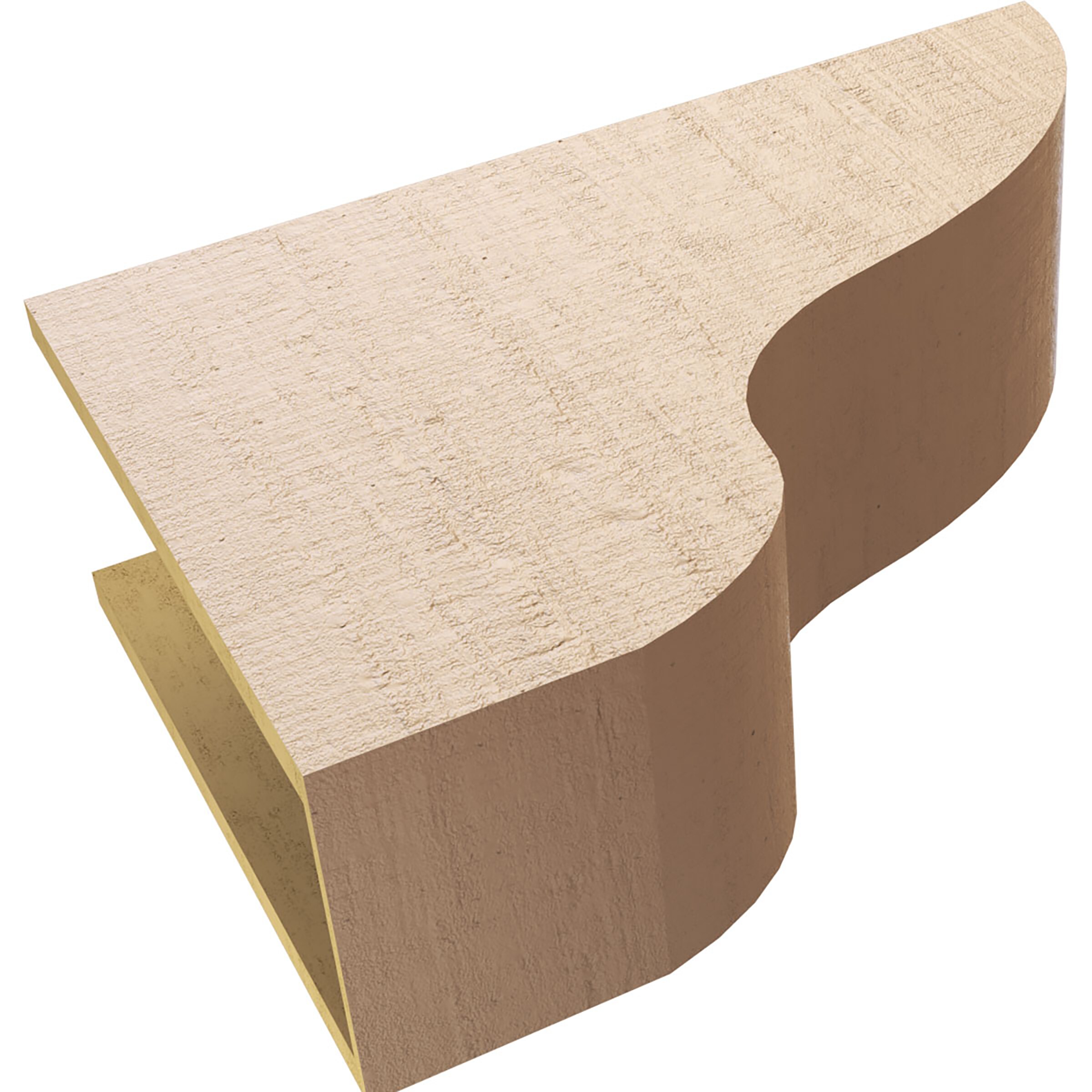 Ekena Millwork CORU09X27X18GRNRCPR corbels - View #6
