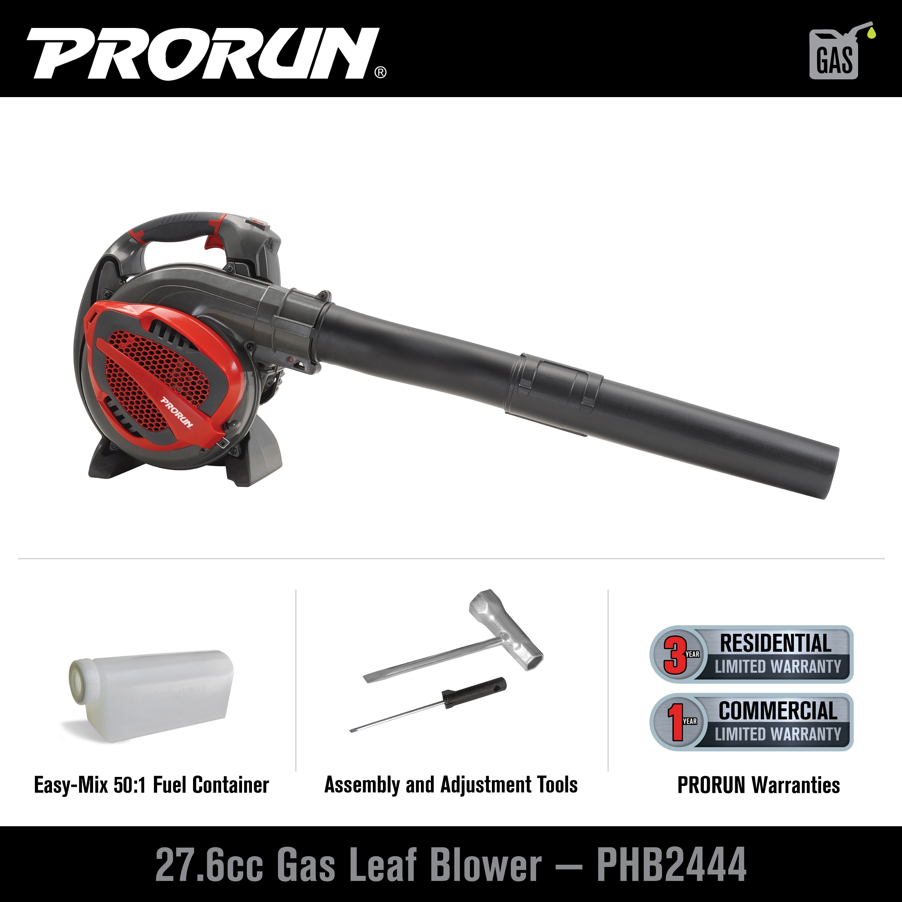PRORUN PHB2444 Cordless-Electric-Blowers - View #2