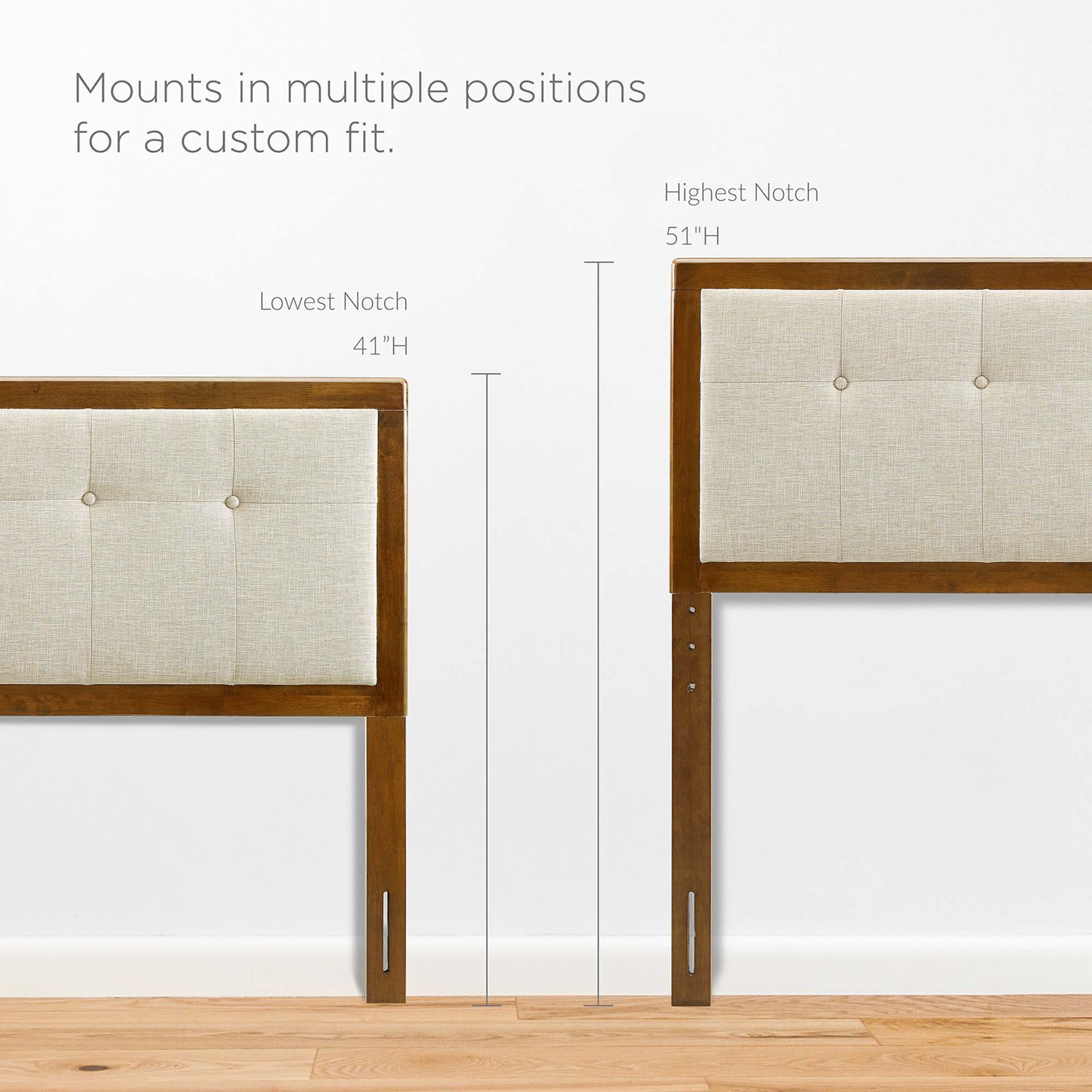 Modway MOD-6384-WAL-BEI beds - View #3