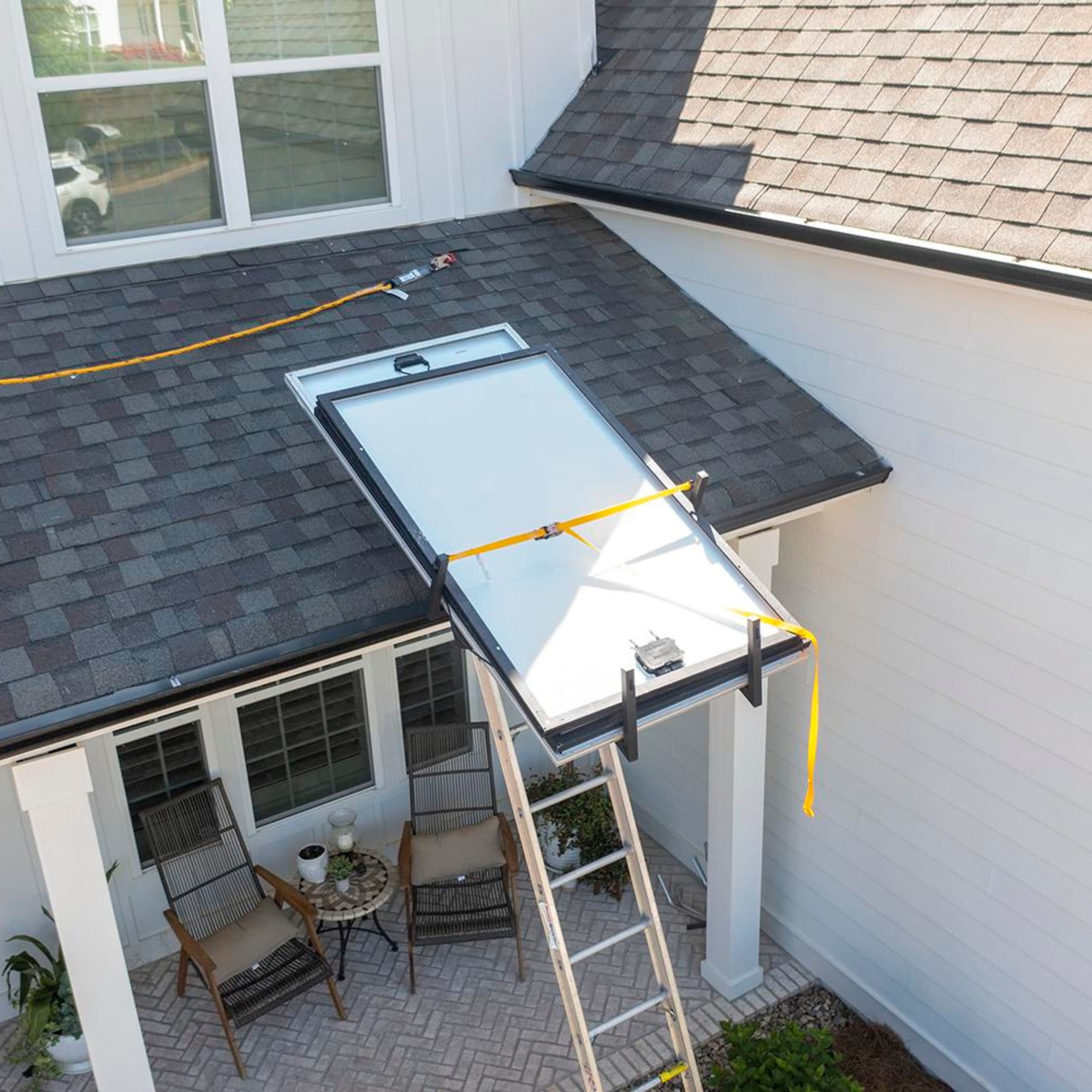 Tie Down Engineering TranzVolt Solar Tilt Platform Roof Shovel in the ...