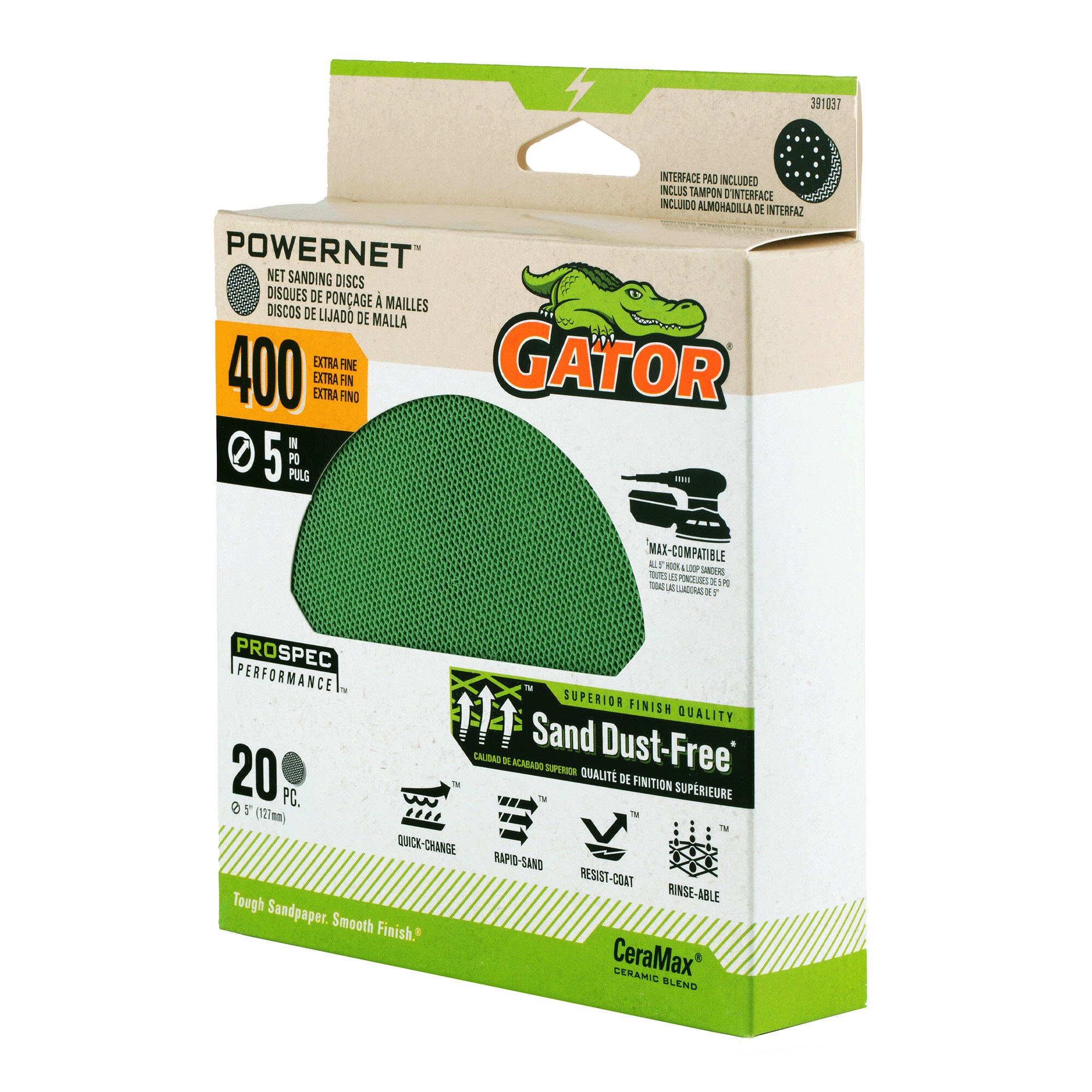Gator 391037 Pt-Sandpaper - View #5