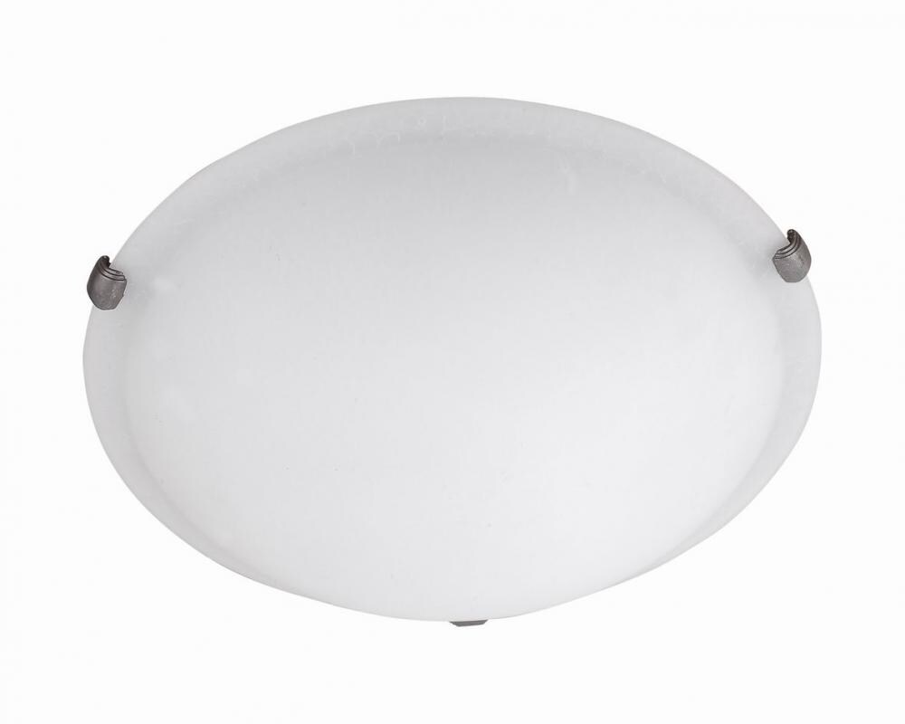 Whitfield Lighting ESFM22-12OS ENERGY STAR 1-Light Old Silver LED Flush Mount Light ENERGY STAR