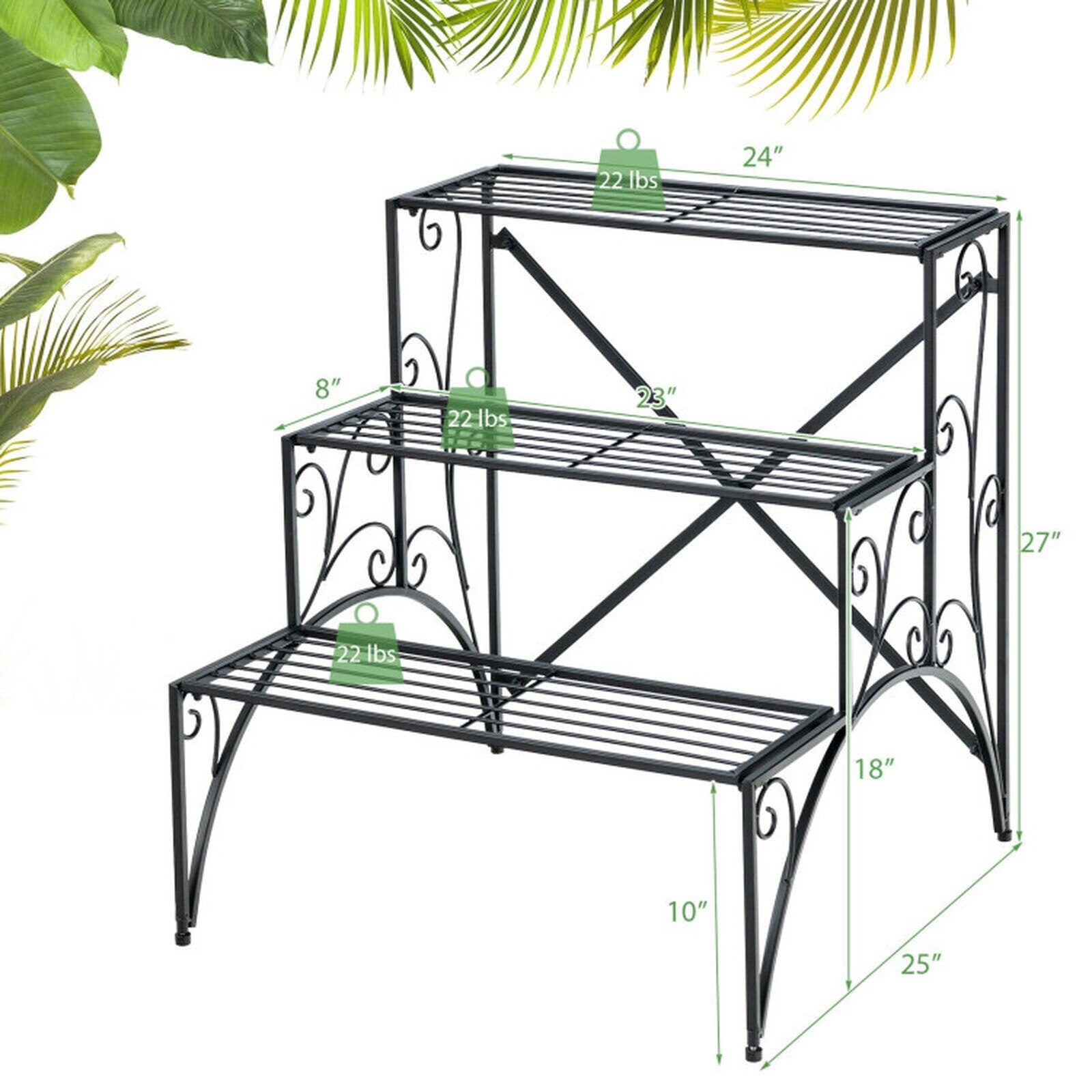 SUGIFT LW102SUGHY0549 Plant-Stand - View #3