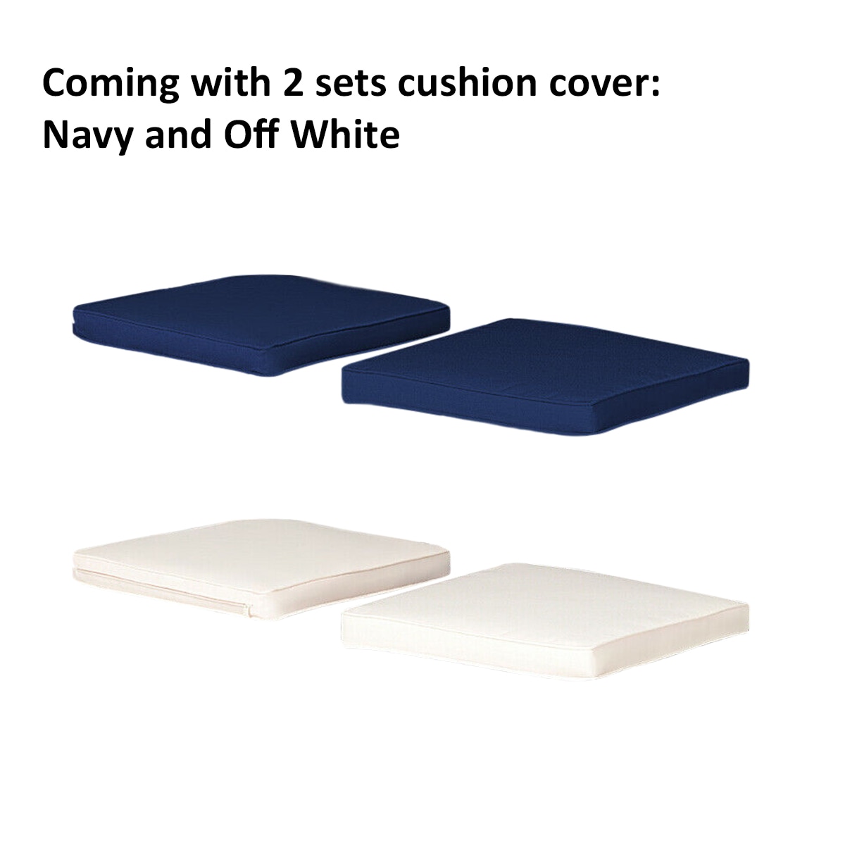 WELLFOR OUJ68745WH-NY Patio-Dining-Sets - View #5