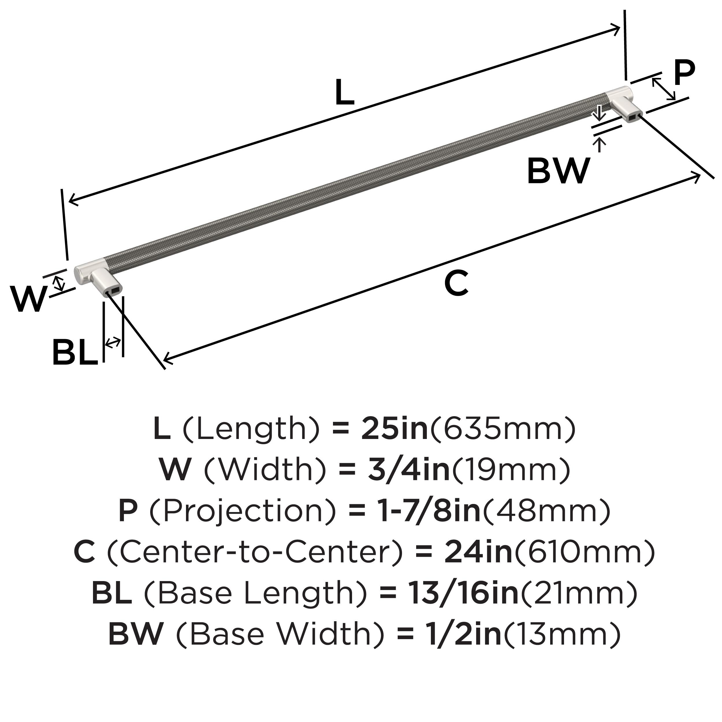 Amerock BP54042PNGM Cabinet-Pulls - View #5