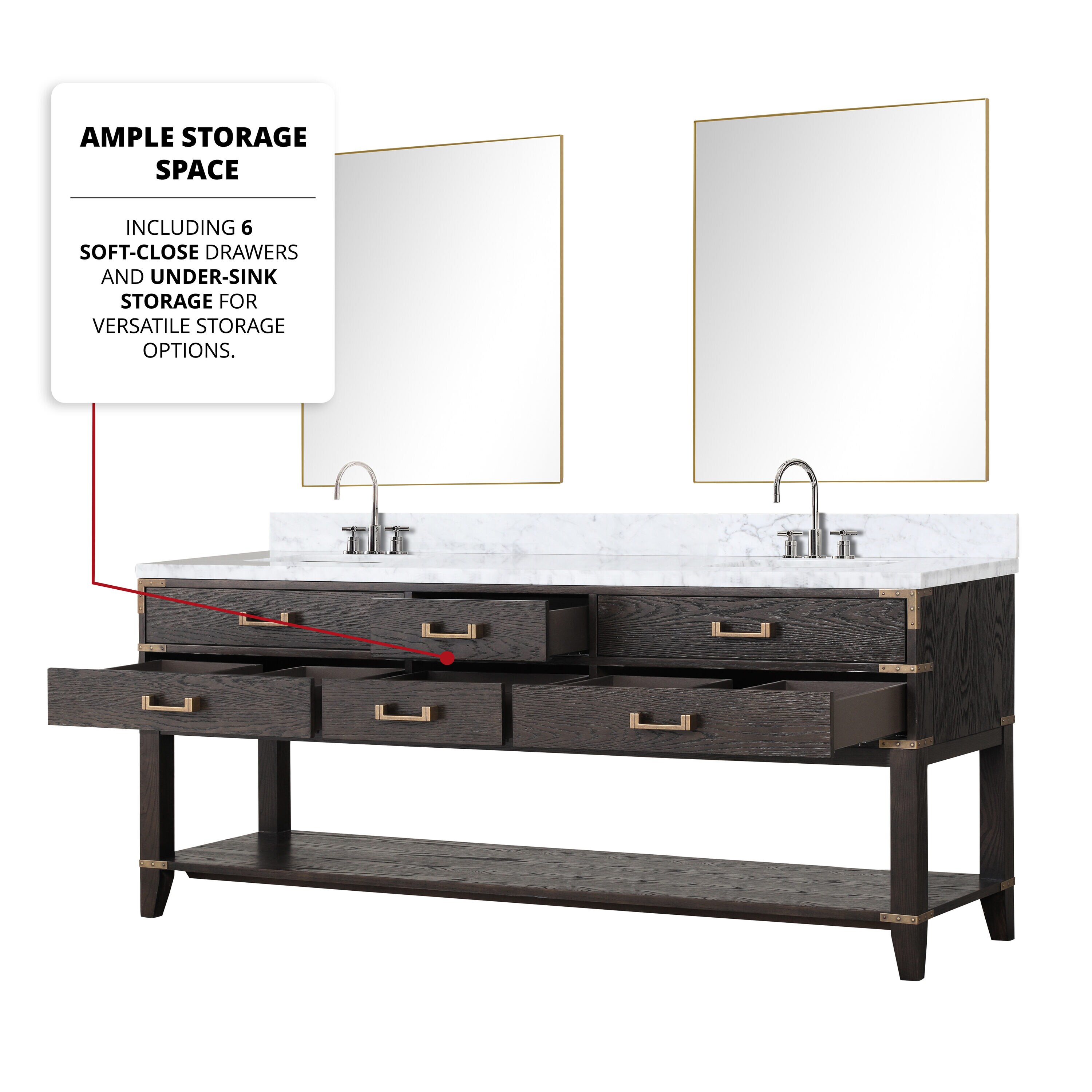 Lexora LVGR80DK101 Bath-Vanity-Combo - View #9