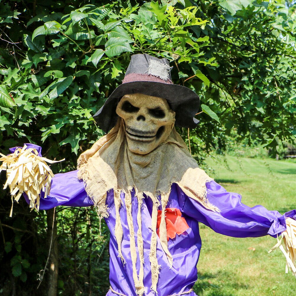 Haunted Hill Farm HHSCR-5FLS Halloween-Animatronics - View #8