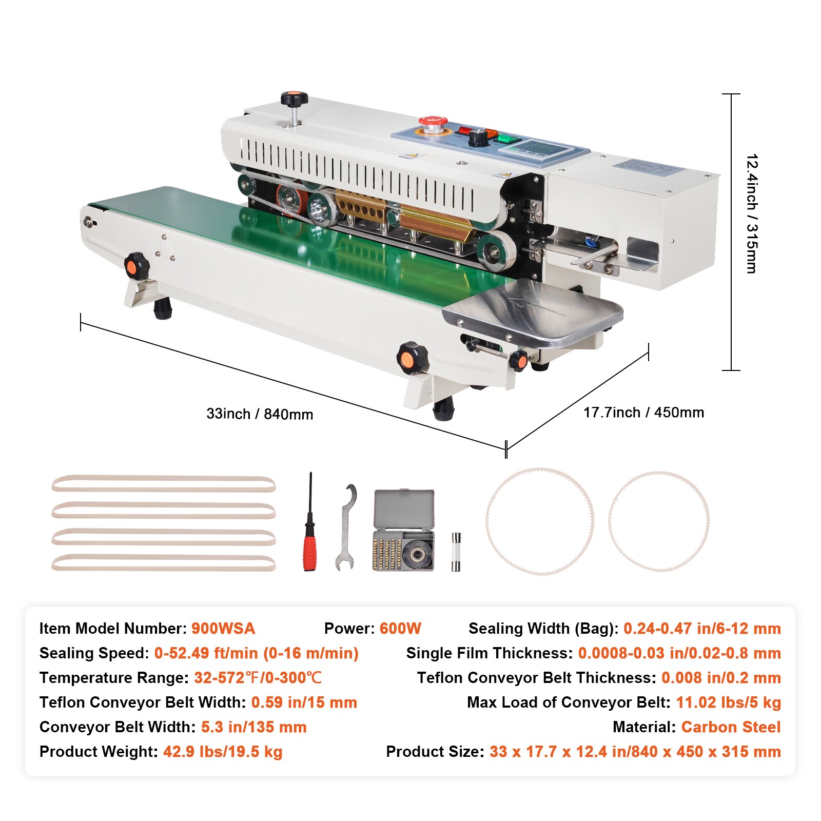 VEVOR SCWSLXFKJTBP04393V1 Specialty-Small-Kitchen-Appliances - View #7