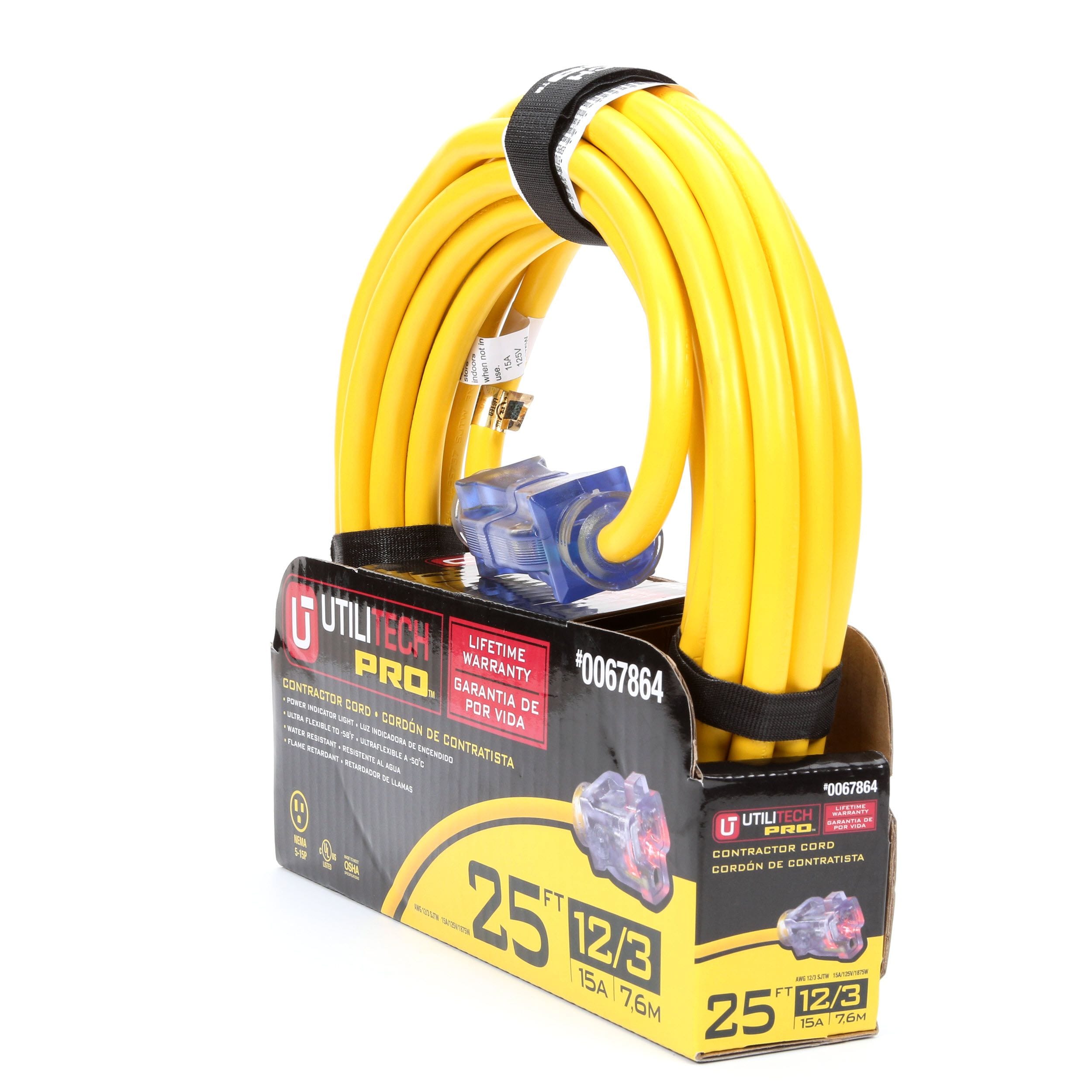 150 FT 12/3 SOOW SO SOO SOW BLACK RUBBER CORD EXTENSION WIRE/CABLE 
