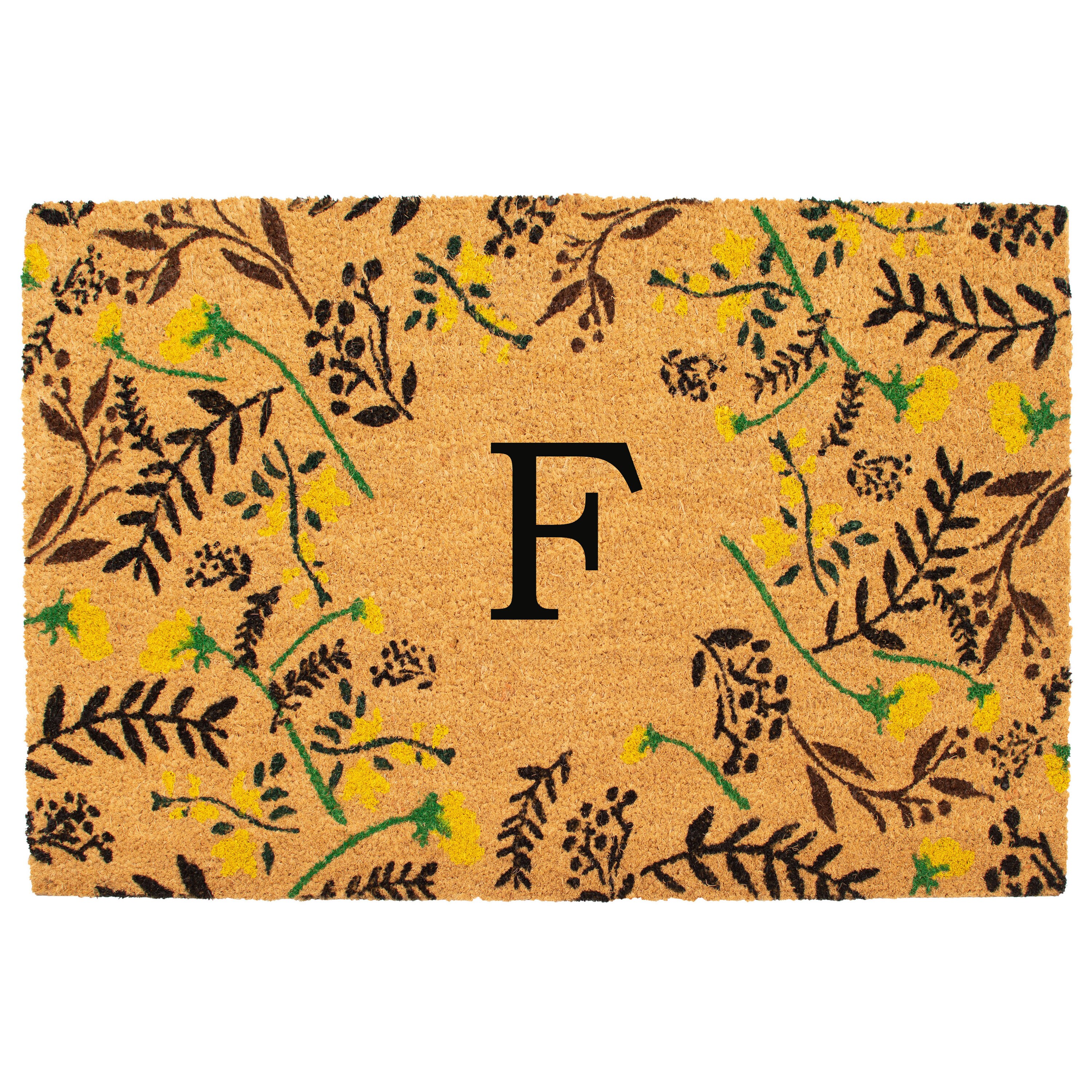 Callowaymills 105082436F 2-ft x 3-ft Multicolor Coir/Vinyl Rectangular Indoor or Outdoor Decorative Door Mat