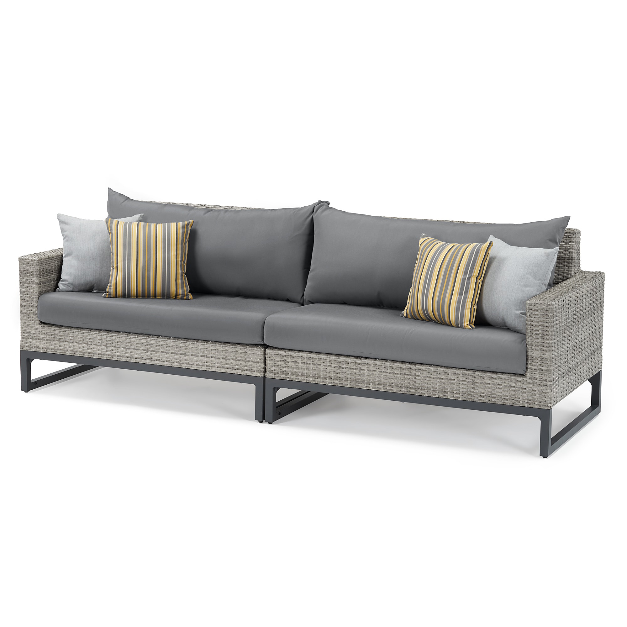 RST Brands OP-PESS8M-MILO-G-CHR Patio-Conversation-Sets - View #3