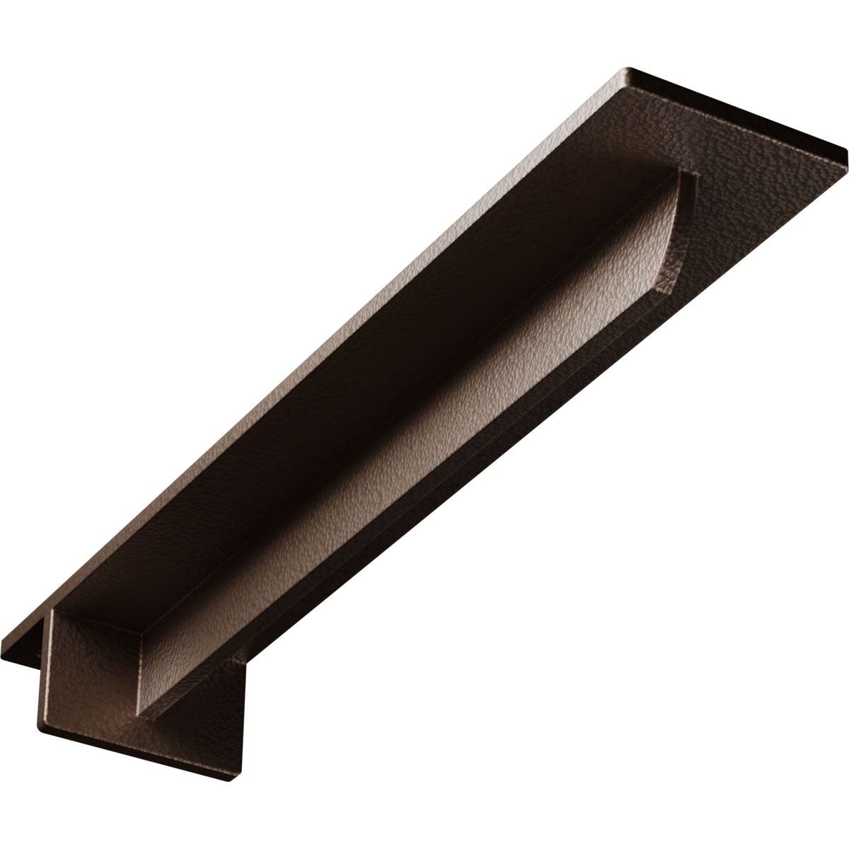 Ekena Millwork BKTM03X16X02HEHDB Heaton Hidden 16-in x 3-in x 2-in Bronze Steel Countertop support bracket