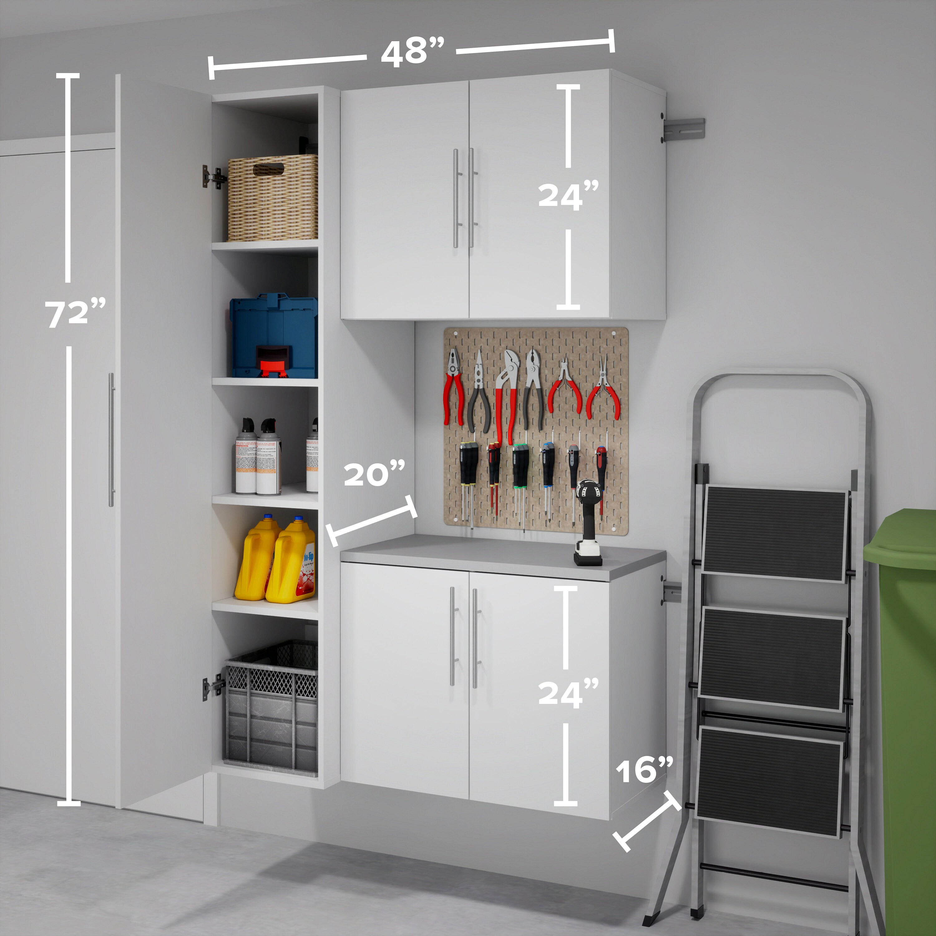 Prepac WRGW-0710-3M Garage-Storage-Systems - View #9