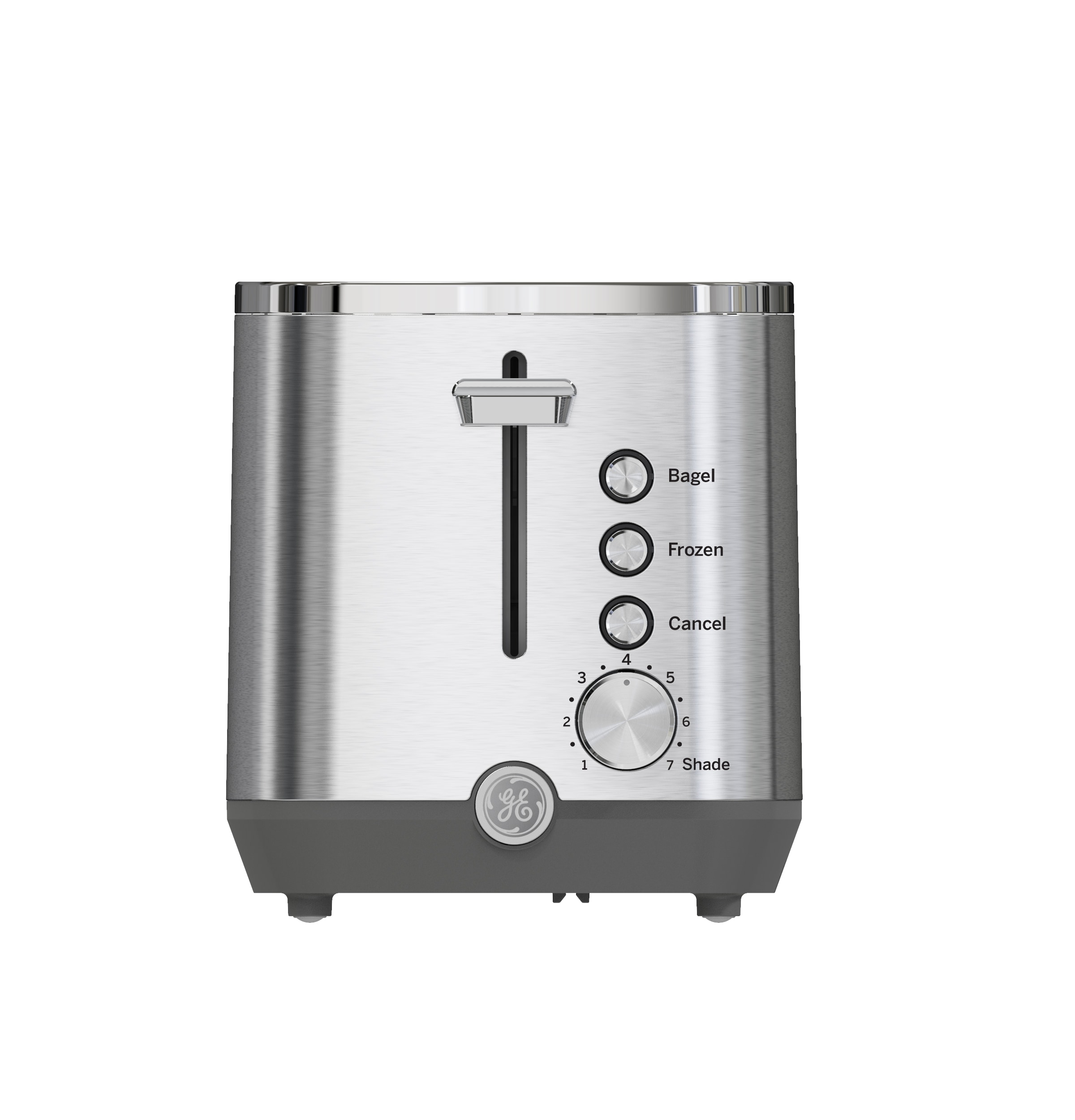 GE 2-Slice Stainless Steel 850-Watt Toaster in the Toasters