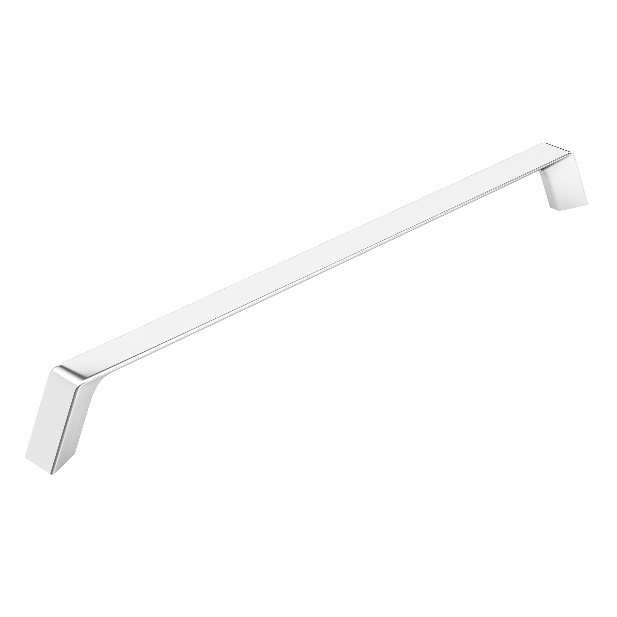 Richelieu BP7348256140 Avebury 10-1/8-in , 256mm Center to Center Chrome Rectangular Handle