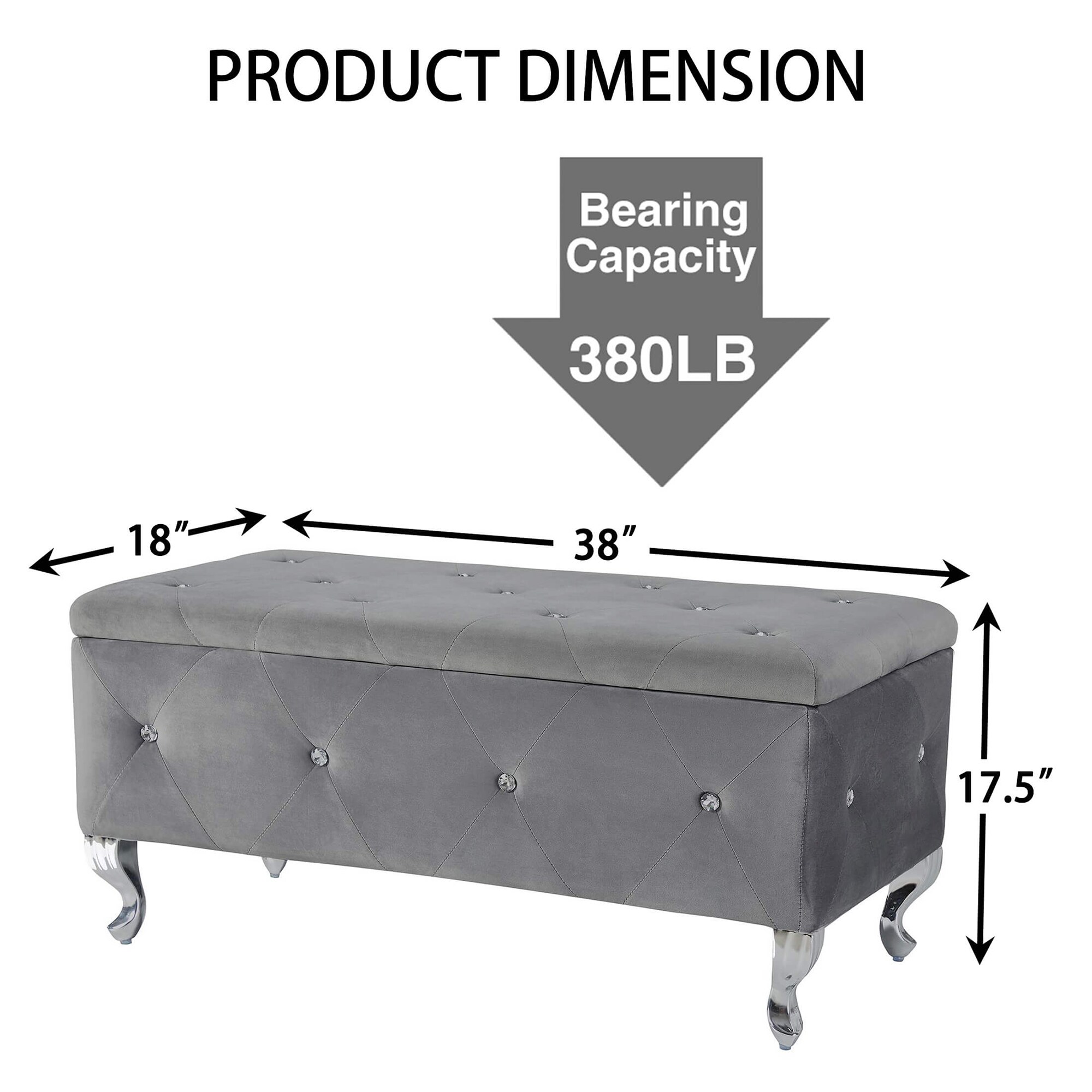SINOFURN SYA330183GY bench - View #4