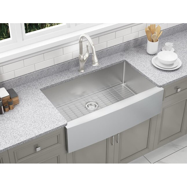 Bowl Kitchen Sink In The Sinks, Farmhouse Double Basin Stainless Steel Kitchen Sink