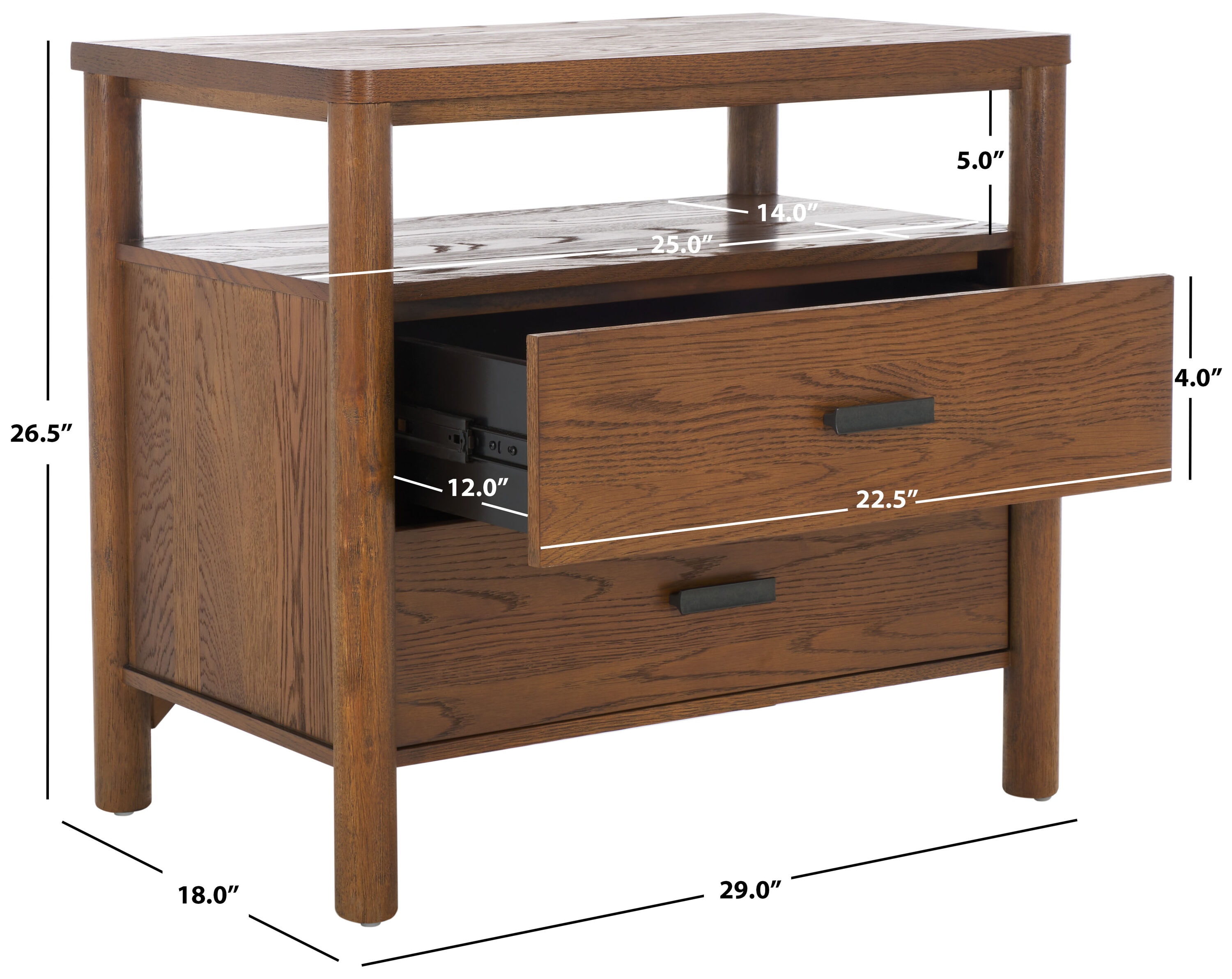 Safavieh SFV2148C nightstands - View #2