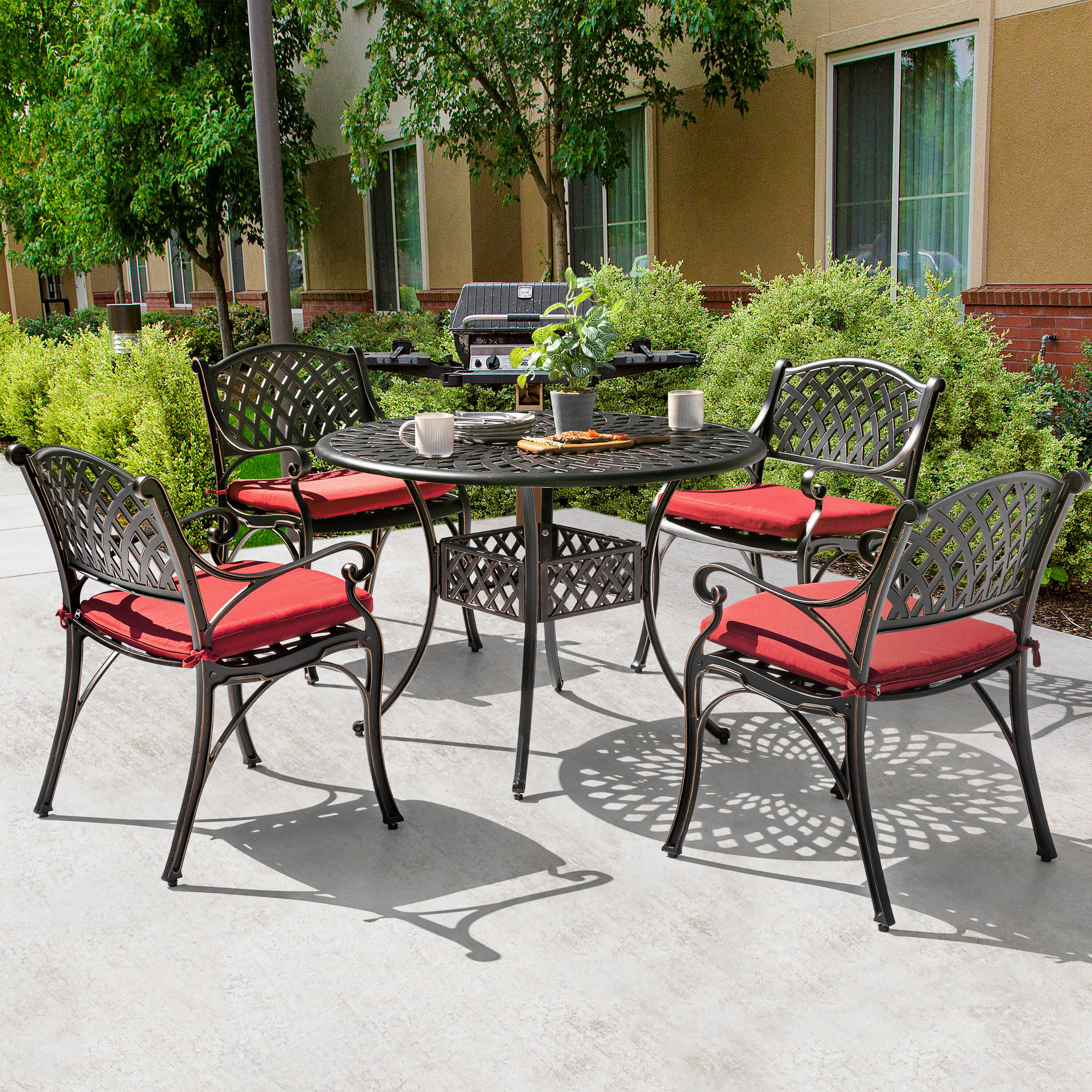 Nuu Garden SCD002-01A-0110 Patio-Dining-Sets - View #3