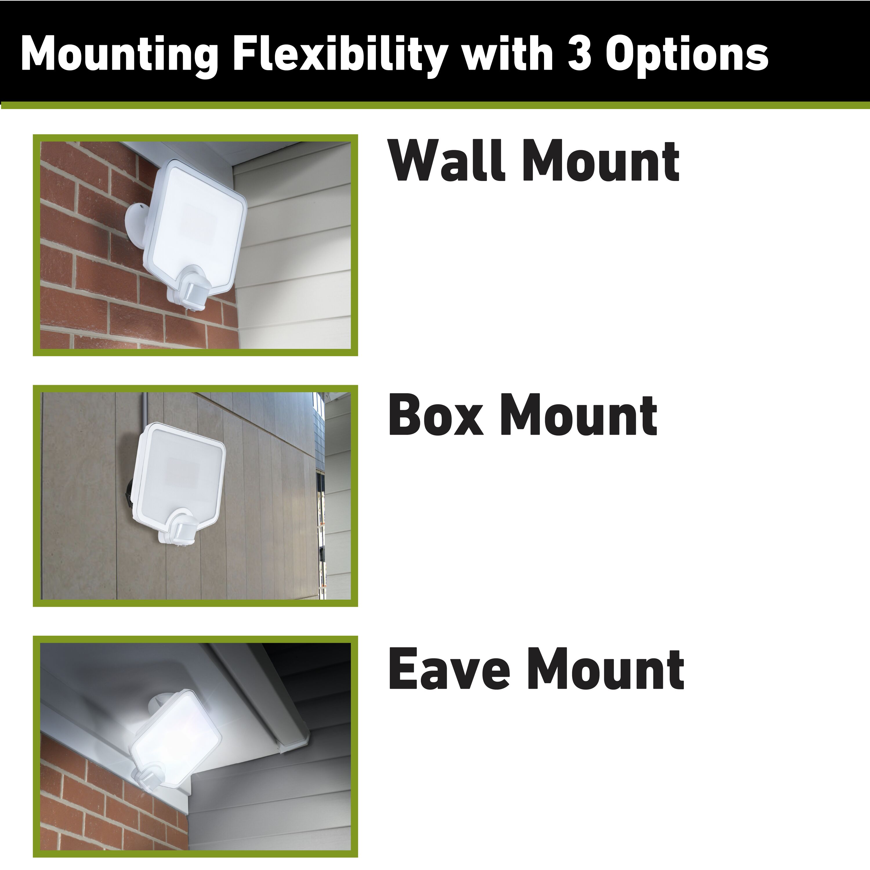 Good Earth Lighting SE1249-WH3-02LF7-G Motion-Activated-Floodlights - View #6