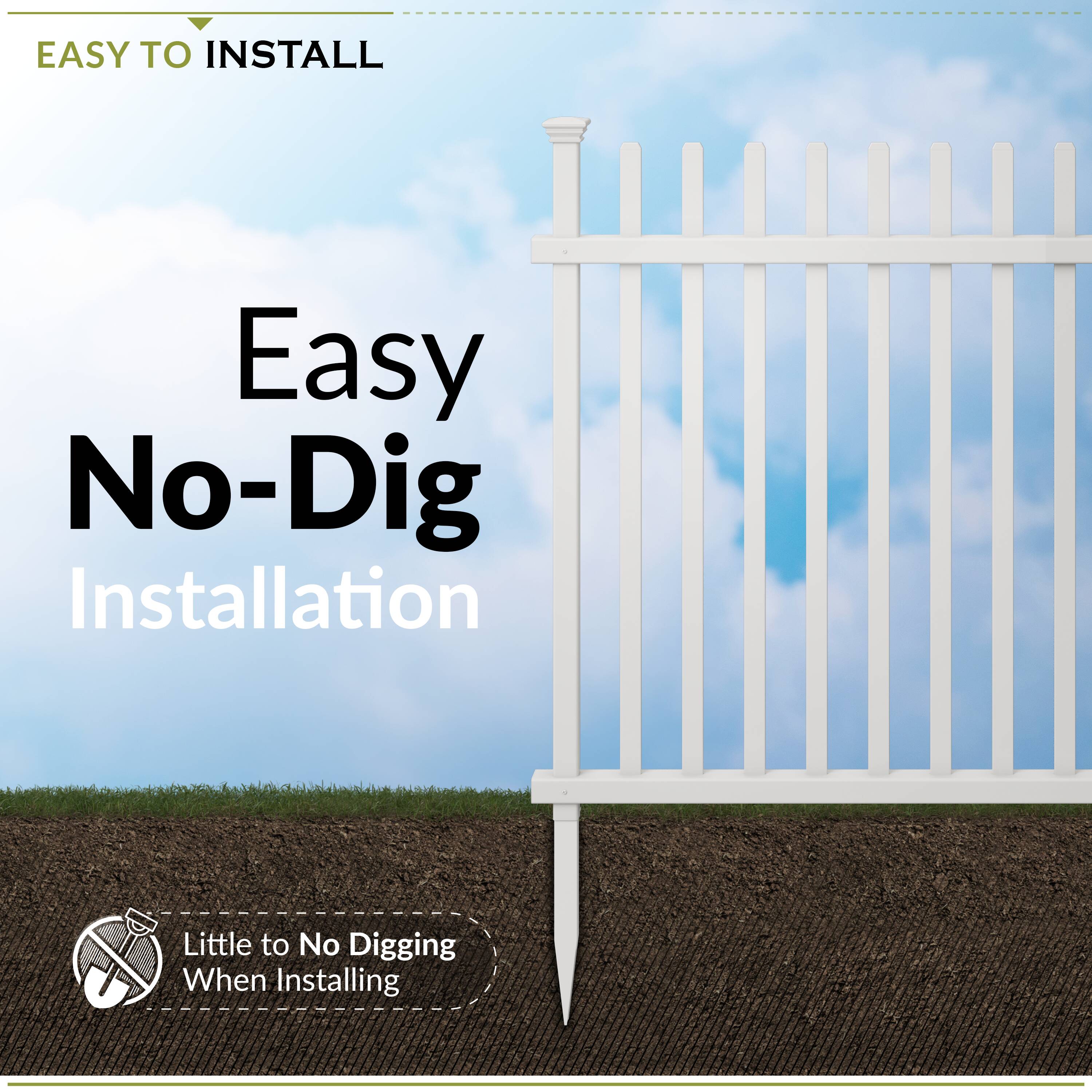 Zippity Outdoor Products ZP19057 Vinyl-Fence-Panels - View #3