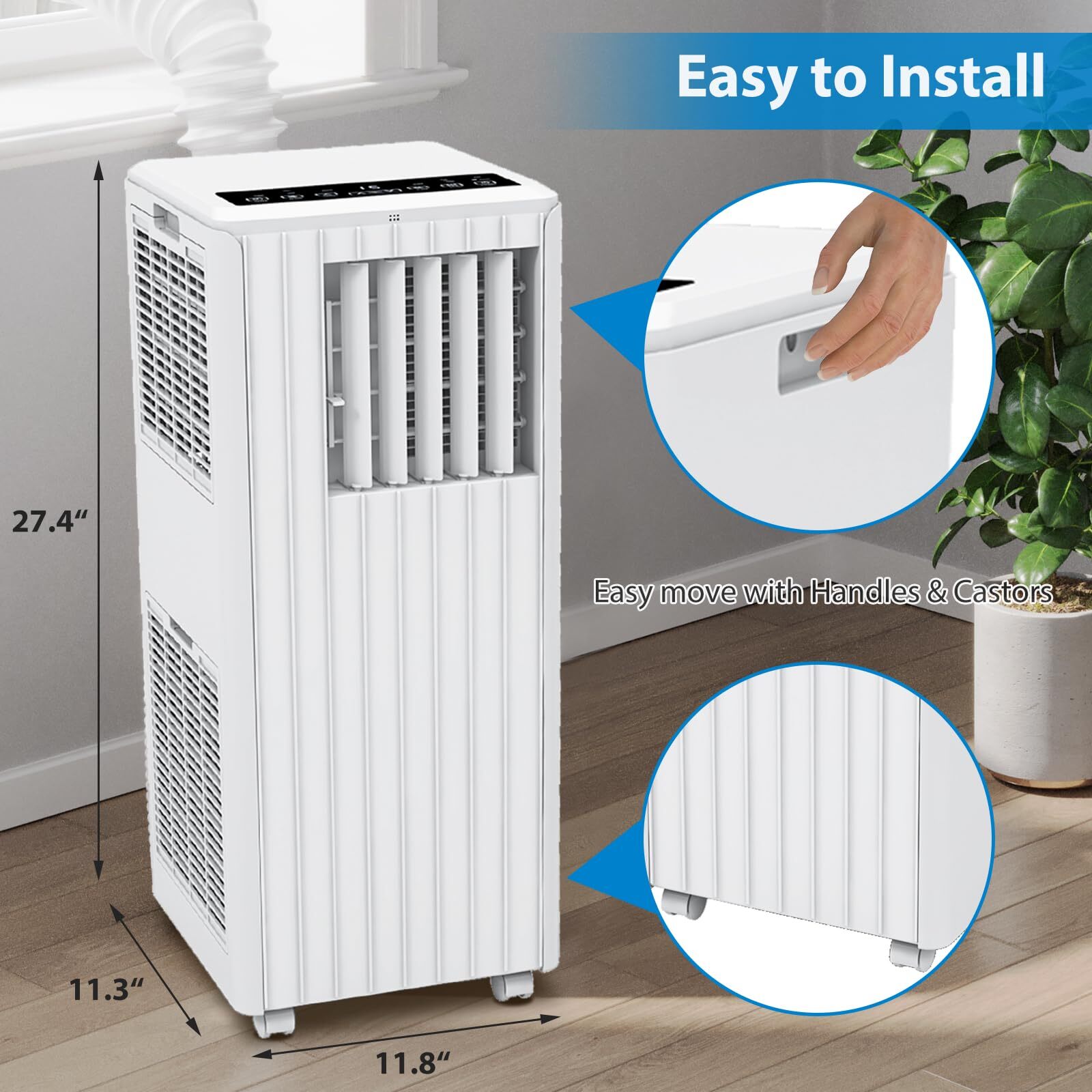 Encore Beets NOVA-XHWW41K7B3 Portable-Air-Conditioners - View #4