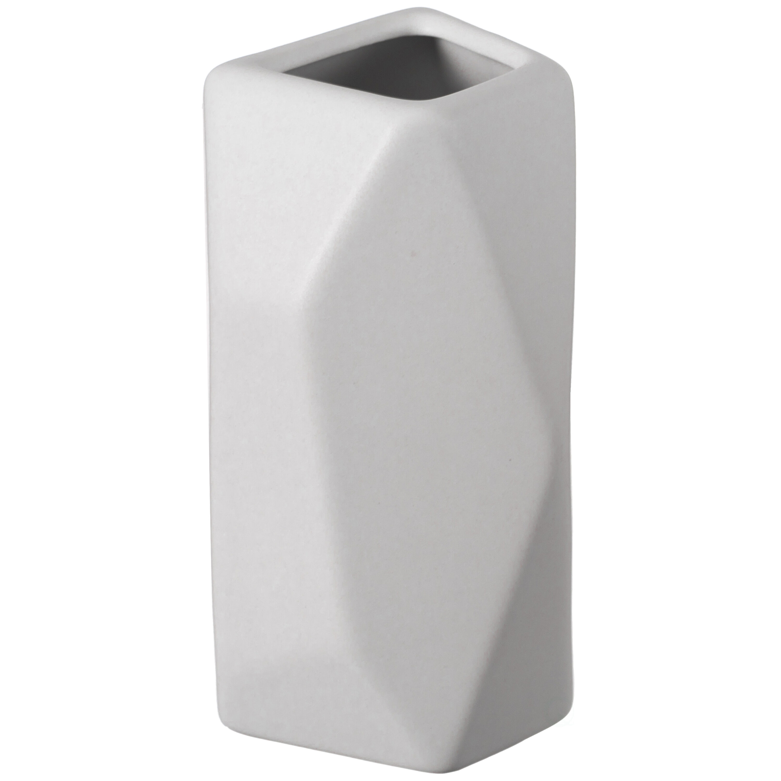 Uniquewise QI004349.M White Ceramic Modern Vase