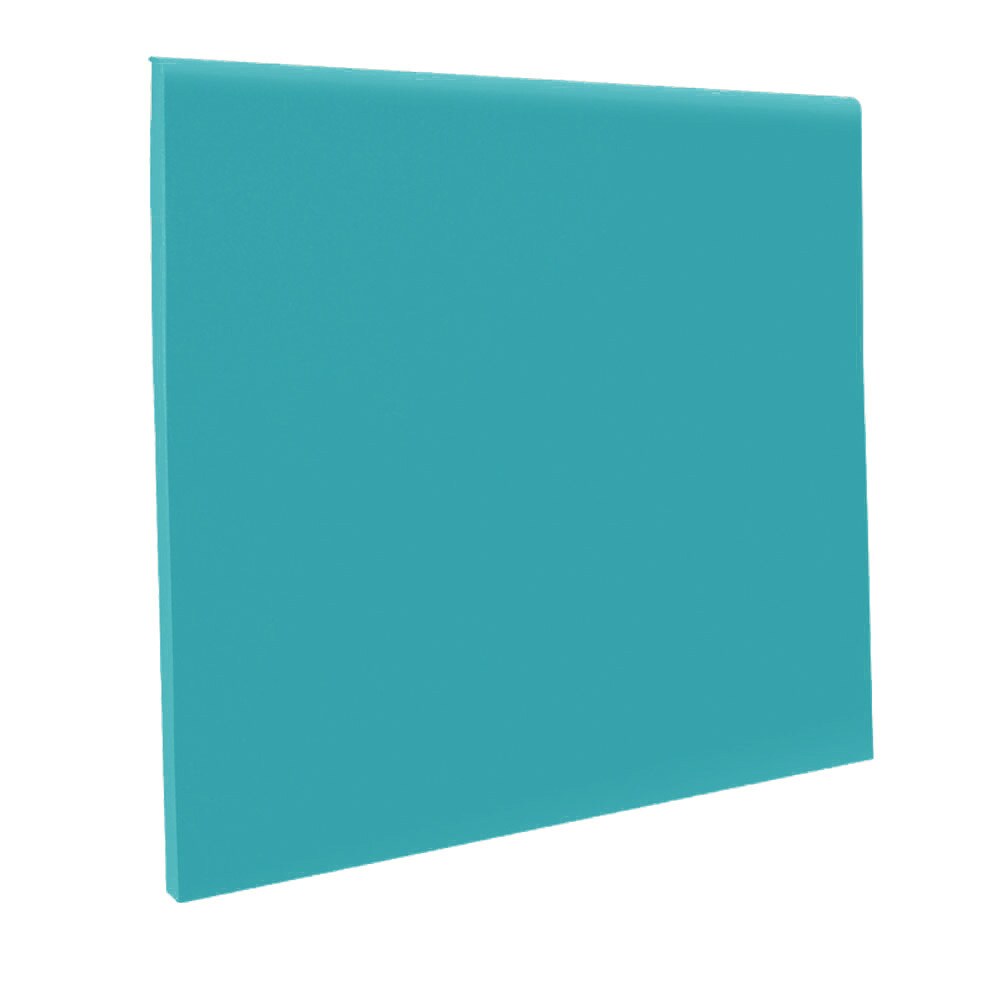 Flexco Mediterranean Green 0.125-in T x 2.5-in W x 1440-in L Vinyl Wall Base