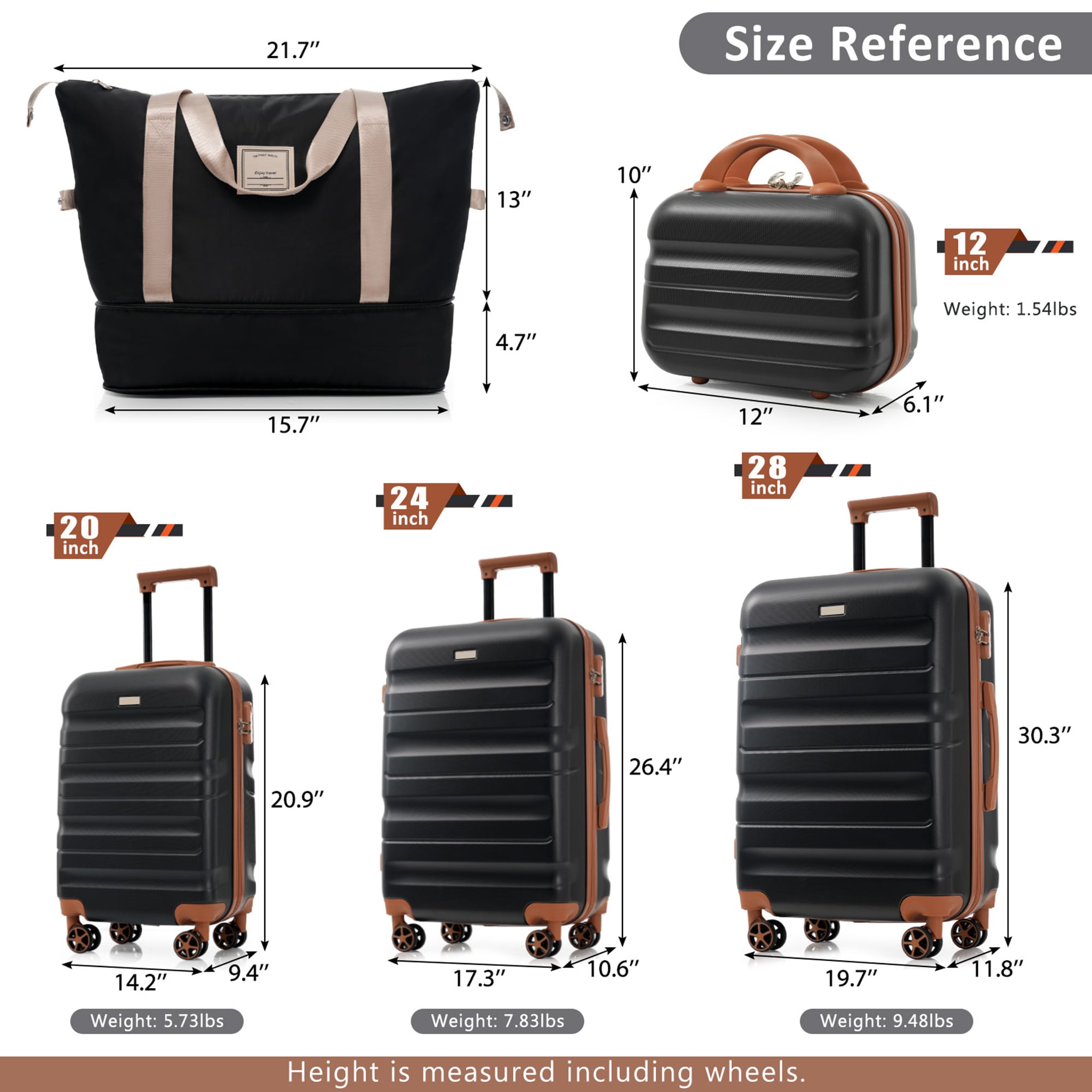 Bybafun YD9600085 Luggage-And-Luggage-Sets - View #14