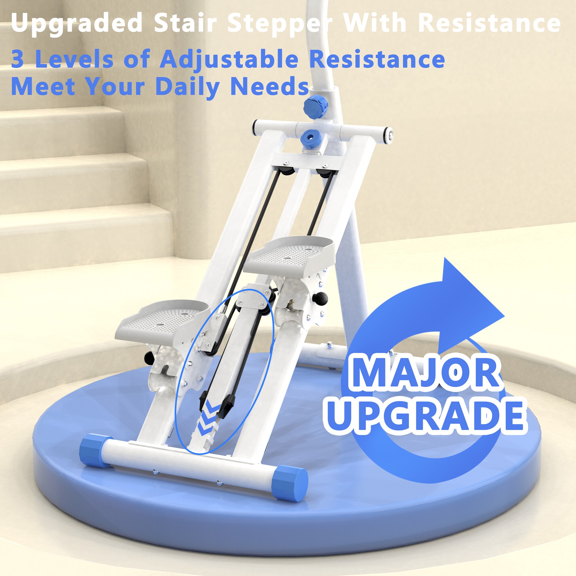 Tatayosi Stair Stepper with Resistance Upgrade Vertical Climber for ...