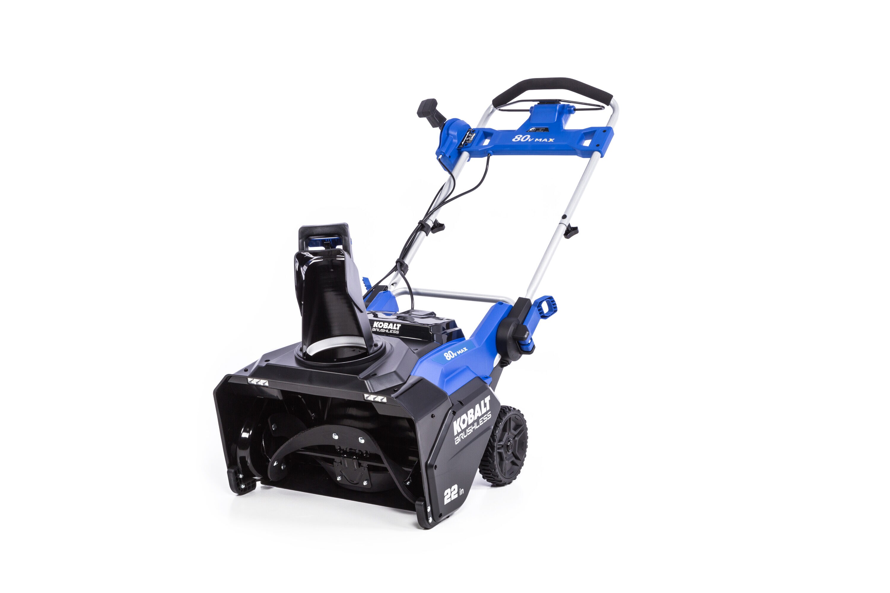 Lowes kobalt discount 80v snow blower