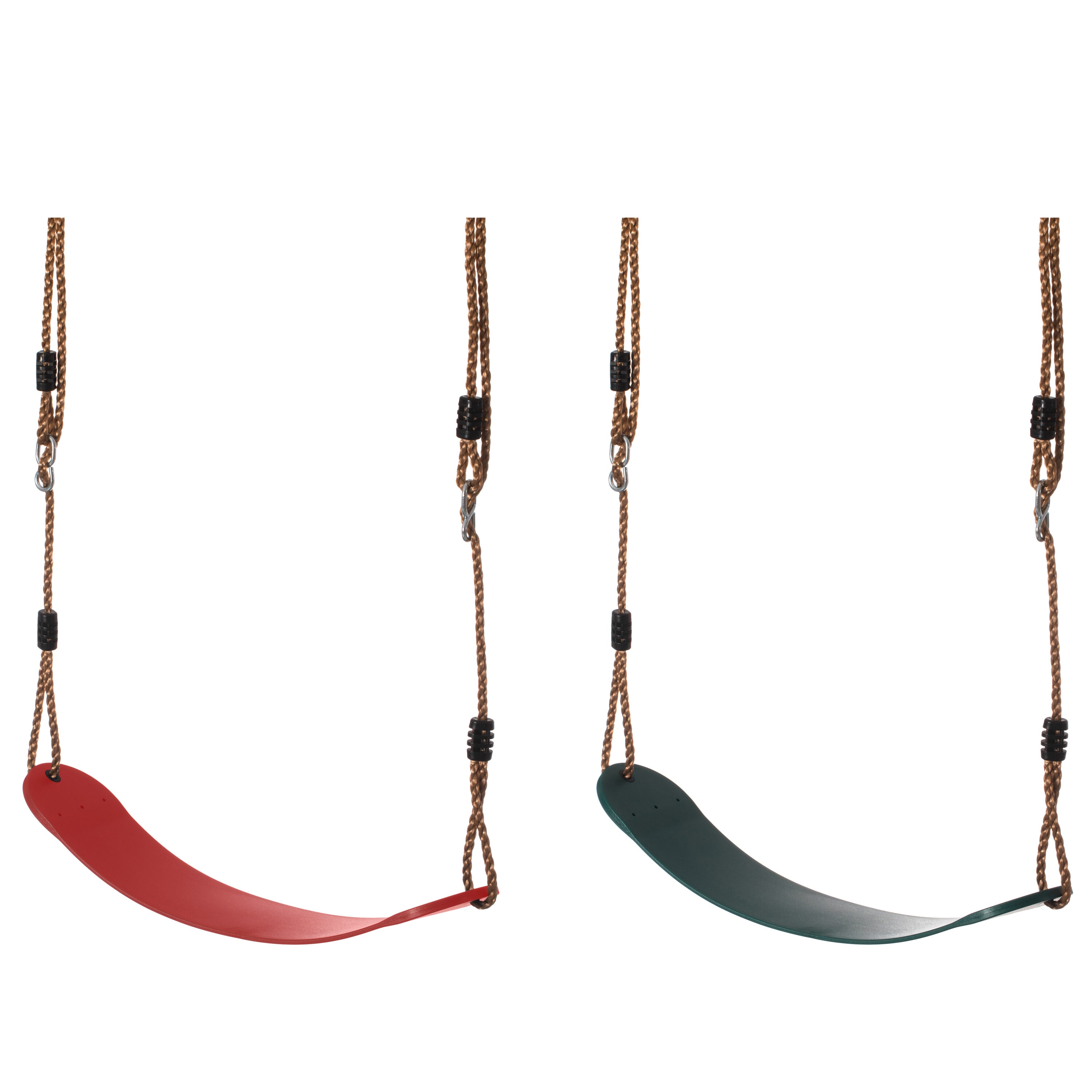 Playberg QI004076.2 Residential Metal Swing set with 2 Swings