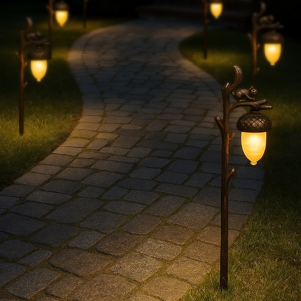 Hinkley 1568RB-LL Squirrel 250 -Lumens 2.5 -Watt Regency Bronze Low voltage Hardwired LED Outdoor Path Light ( 2700-K )