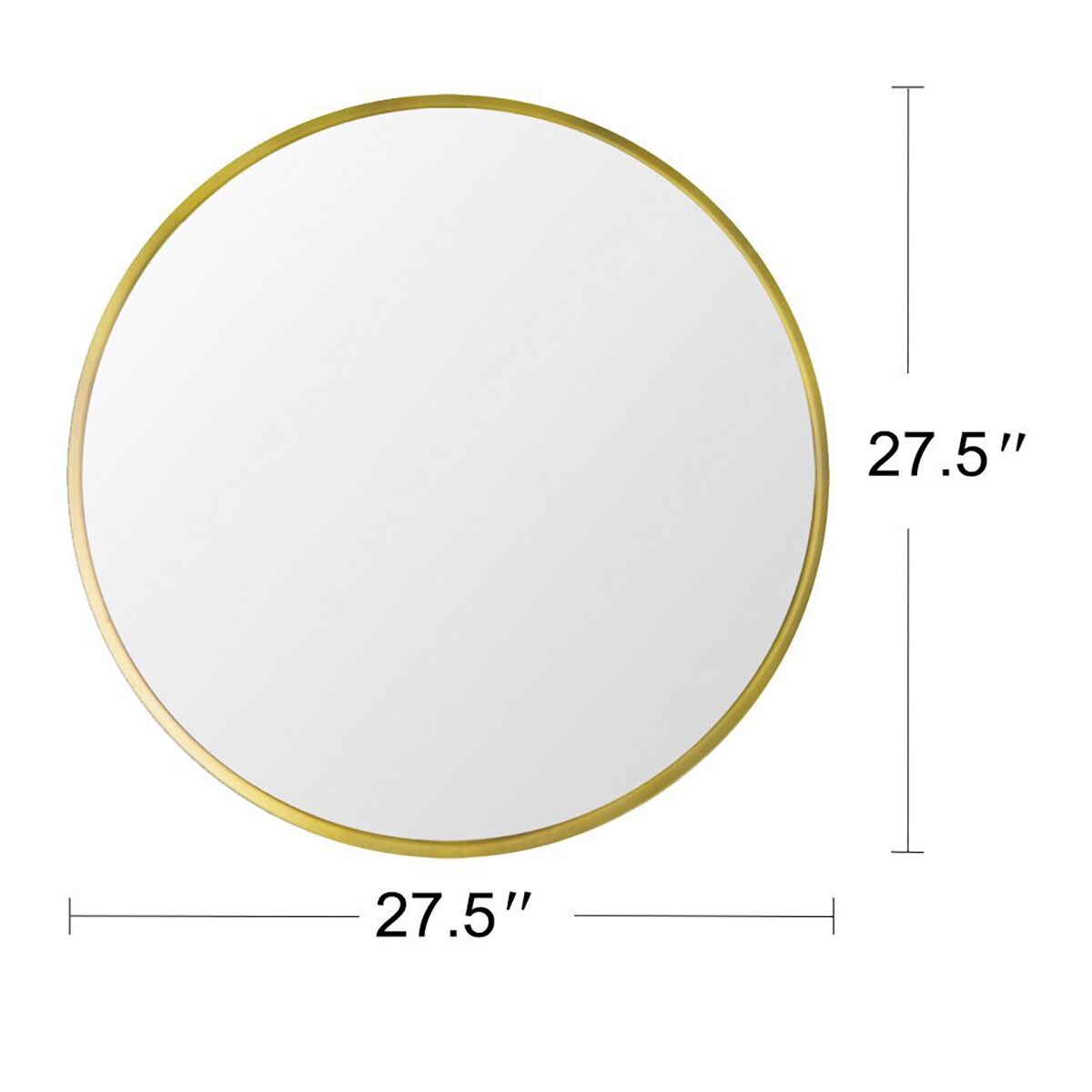 Kahomvis FLY-QPW6-1064 Framed-Bath-Mirrors - View #7