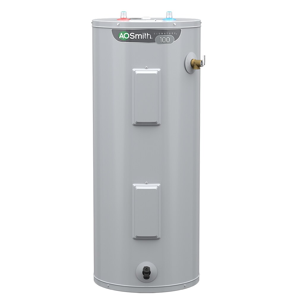 A.O. Smith Signature 100 55-Gallon Tall 6-year Warranty 4500-Watt Double Element Electric Water Heater