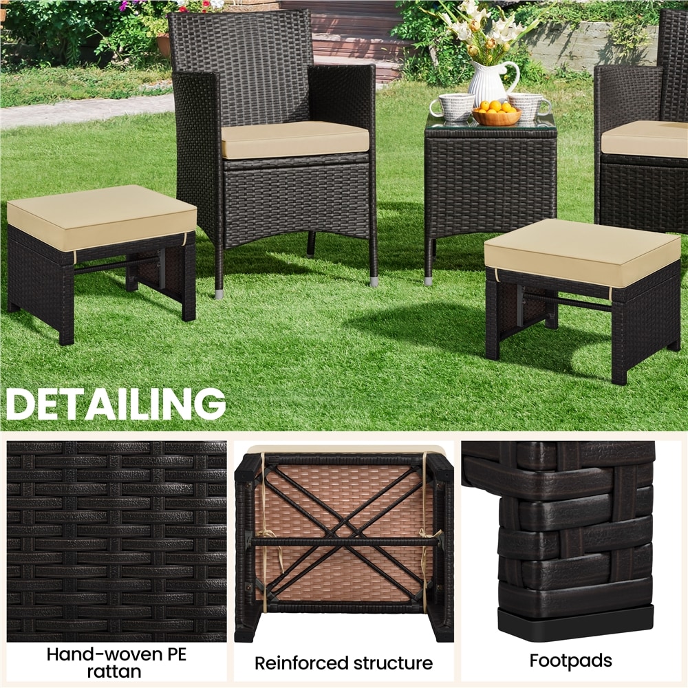 Yaheetech LS5GA90001 Patio-Conversation-Sets - View #5