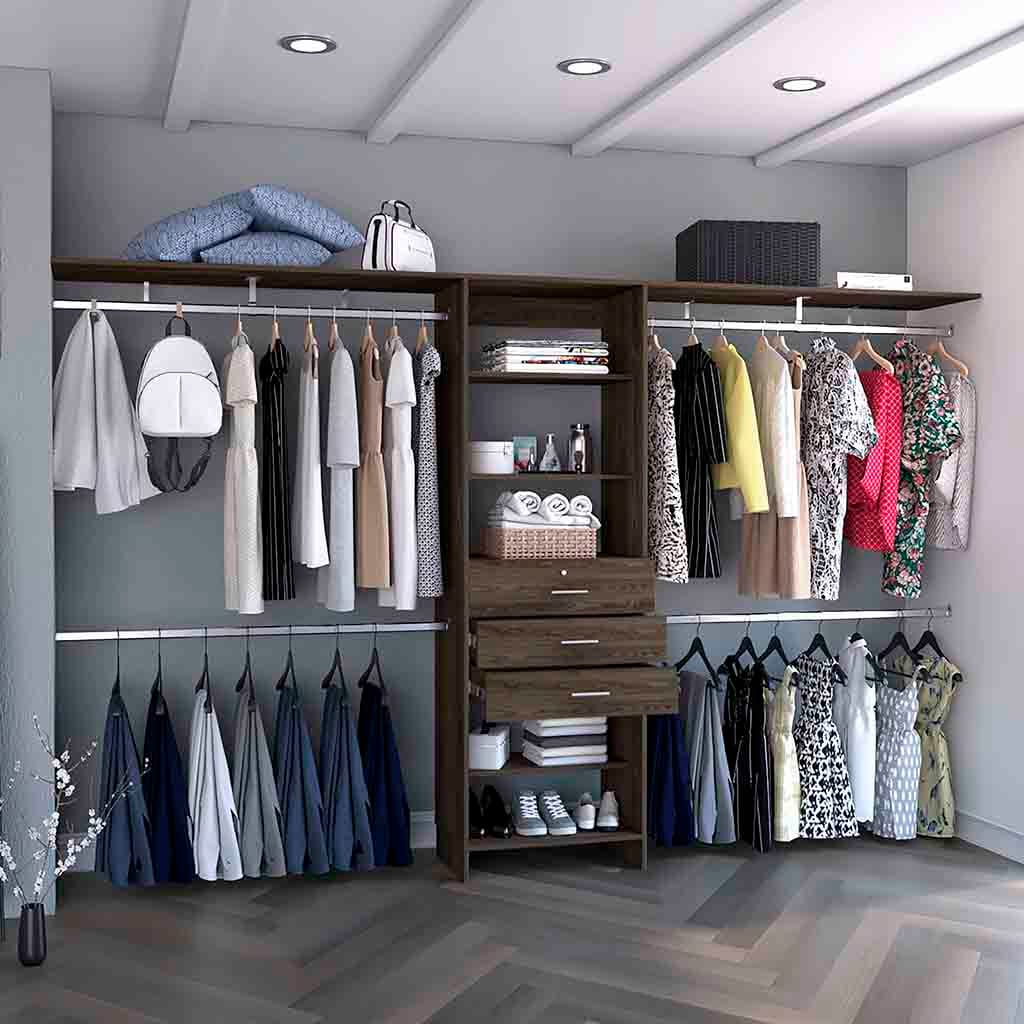 LUXEYARD DS-J-092S106-22 Wood-Closet-Kits - View #3