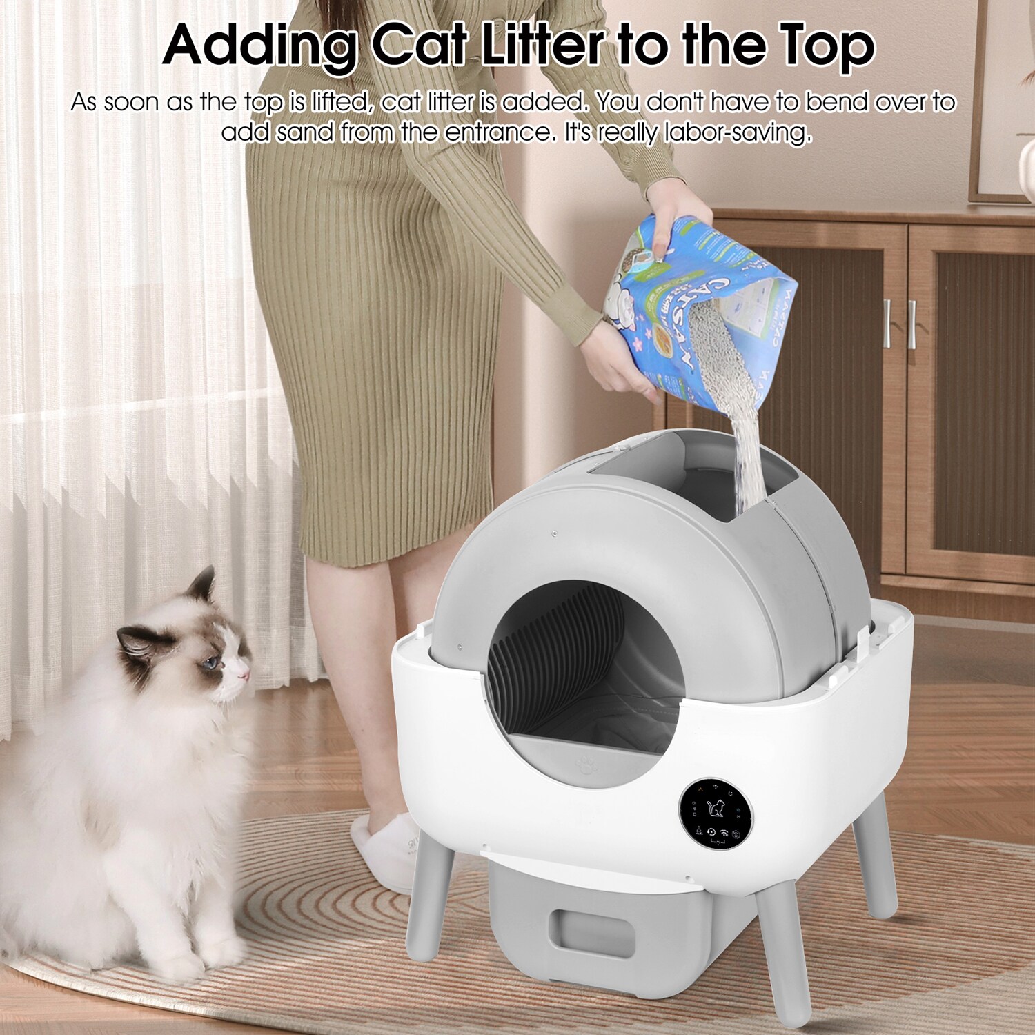 Mondawe MO-5P177369 Cat-Litter-Box - View #8