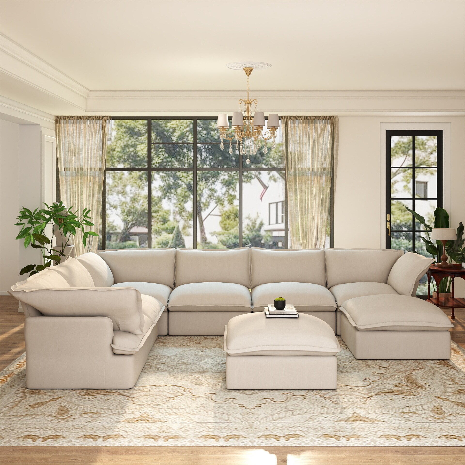 BuotiqHom DH-S6+2-120BE Sofas-Loveseats - View #4