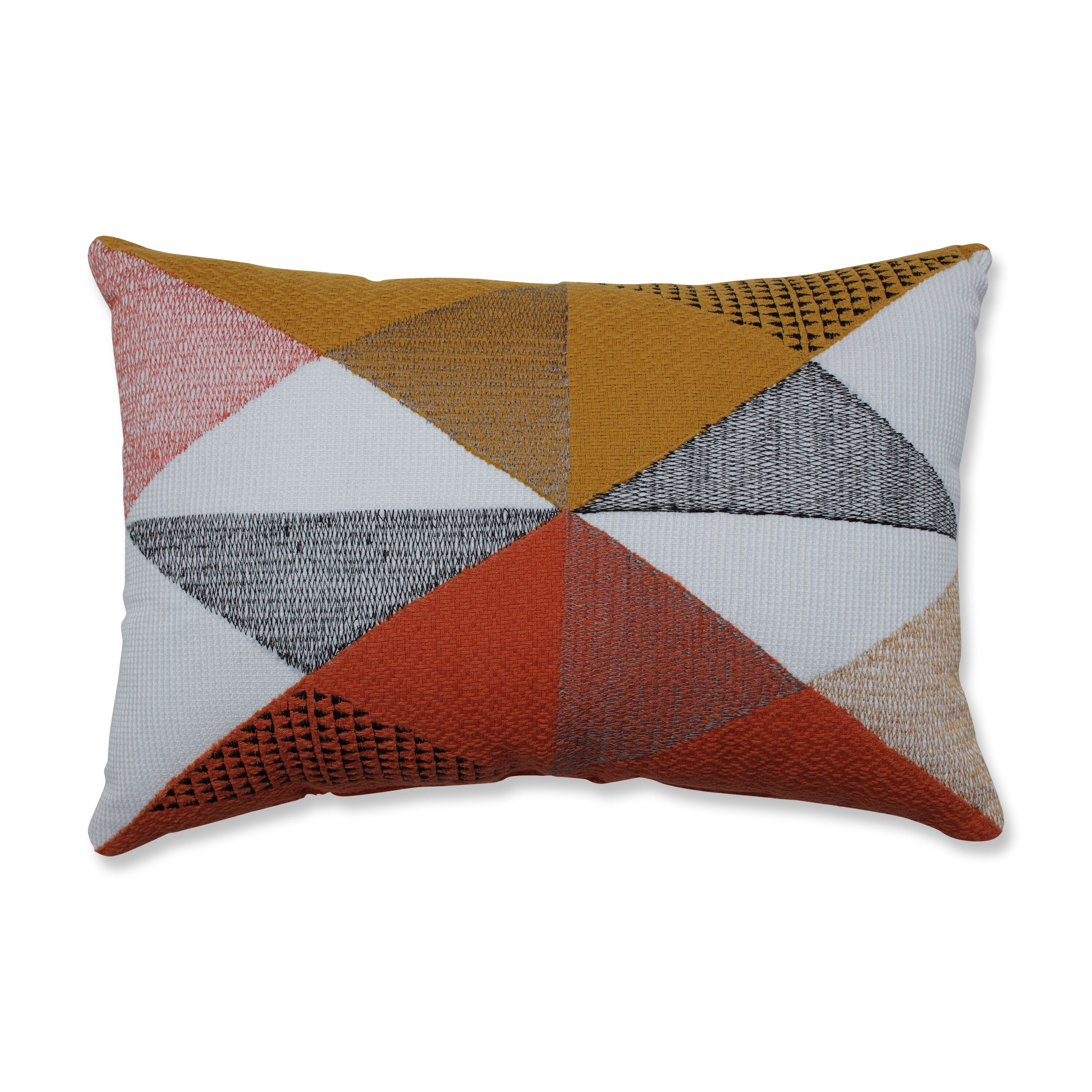 Pillow Perfect Harvest and Holiday 11-1/2-in x 17-1/2-in Orange 100% ...